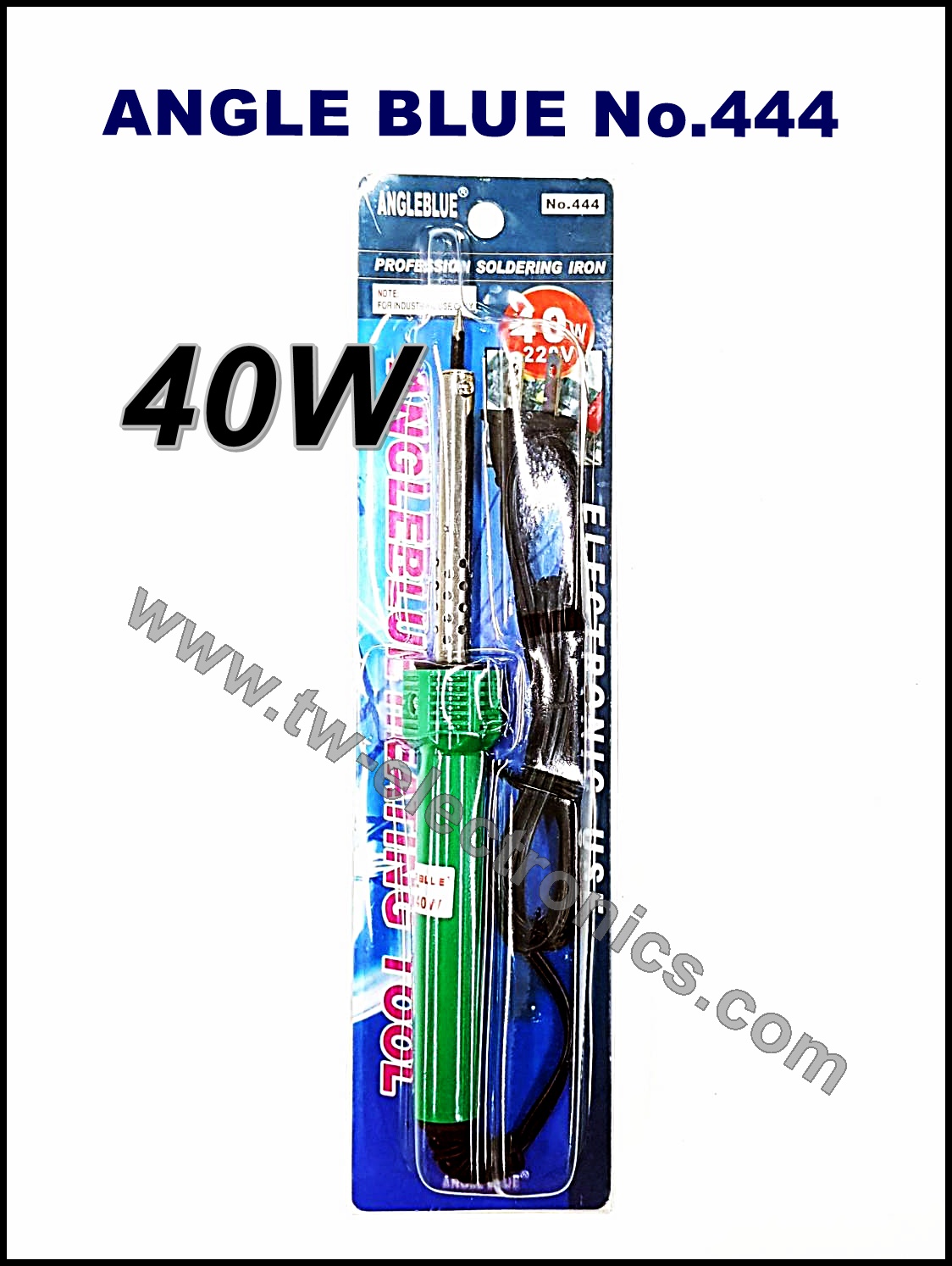 หัวแร้งแช่ 40W / ANGLE BLUE No.444