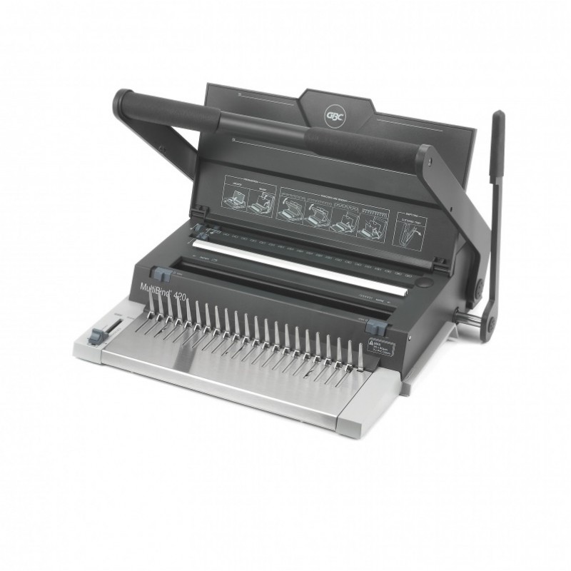 เครื่องเข้าเล่มสันห่วงพลาสติก,สันอิบิคลิค GBC MULTIBIND 420
