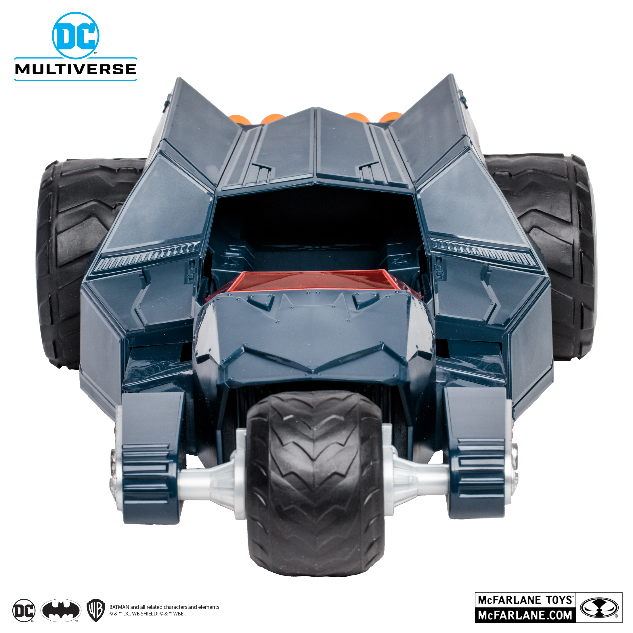 McFARLANE DC Multiverse Batman & Bat-Raptor (The Batman Who Laughs) Gold Label แมคฟาร์เลน ดีซี มัลติเวิร์ส หุ่นโมเดลฟิกเกอร์ แบทแมน ขนาด 7 นิ้ว และ แบท-แรปเตอร์ ลิขสิทธิ์แท้