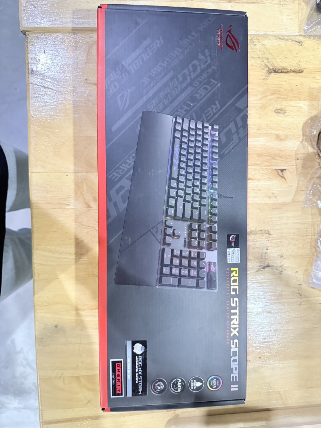 คีย์บอร์ด Asus Rog Strix Scope II XA11 NX Keyboard