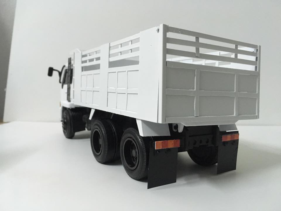 รถบรรทุกตั้งโชว์ 1/24 Truck toy โมเดลรถดั๊มพ์