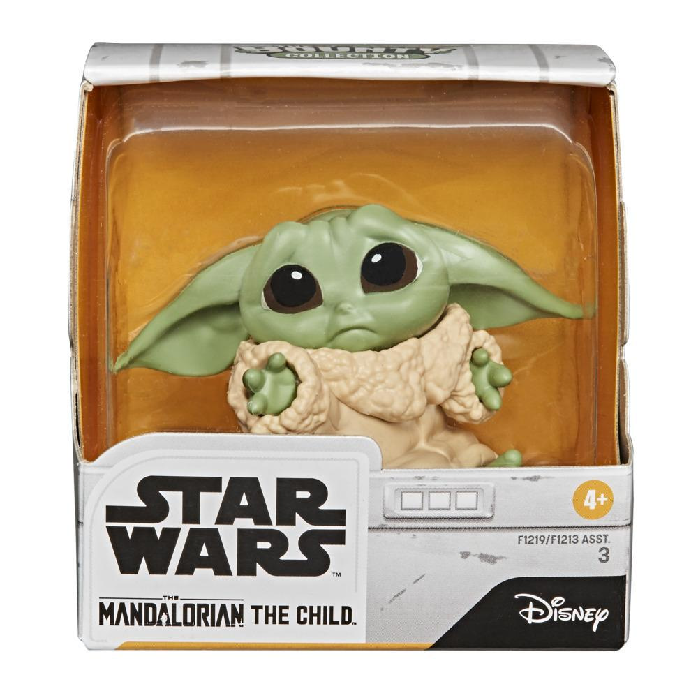 Hasbro Star Wars The Bounty Collection The Mandalorian The Child “Baby Yoda” Hold Me Pose Figure ฮาสโบร สตาร์ วอร์ส แมนดาโรเลี่ยน หุ่นโมเดลฟิกเกอร์ เบบี้ โยดา โฮลด์ มี โพส ขนาด2.2 นิ้ว(5.5ซม.) ลิขสิทธิ์แท้
