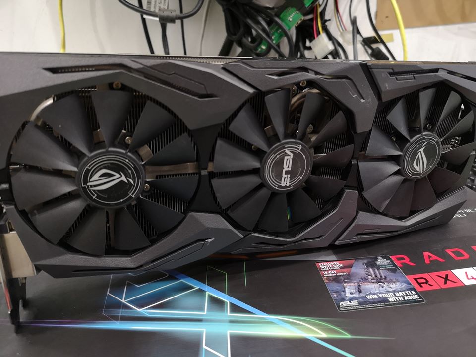 ASUS StriX RX480 8GB. DDR-5 256Bit