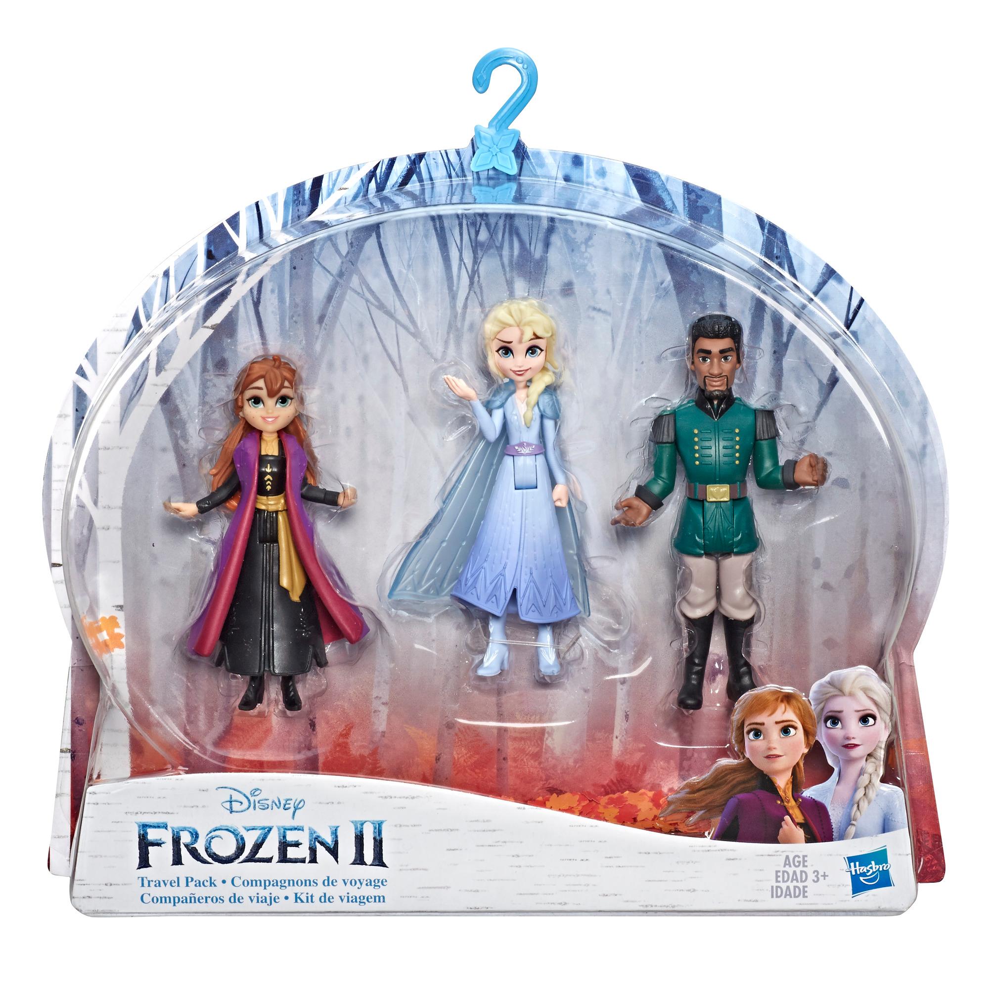 Hasbro Disney Frozen Anna, Elsa, and Mattias Small Dolls 3-Pack Figure ฮาสโบร ดิสนี่ย์ โฟรเซ่น ตุ๊กตาเอลซ่า, อันนา และ แมทเทียส ลิขสิทธิ์แท้