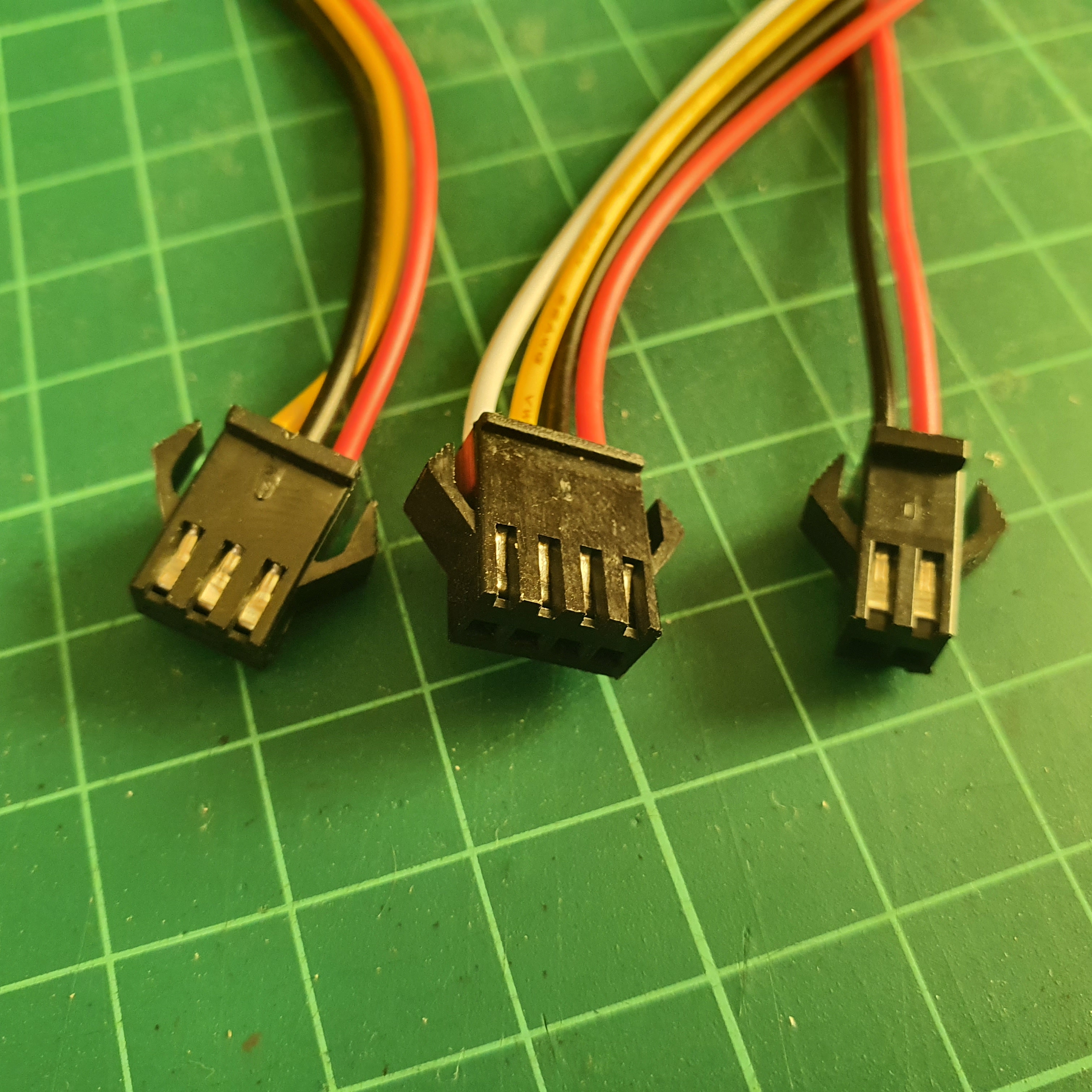 SM2.54 2P (male) 100mm Connector