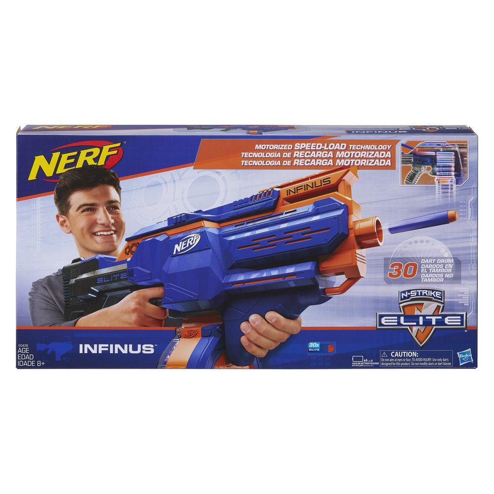 Hasbro Nerf N-Strike Elite Infinus ฮาสโบร ปืนยิงกระสุนโฟมแบบออโต้ เนิร์ฟ ลิขสิทธิ์แท้