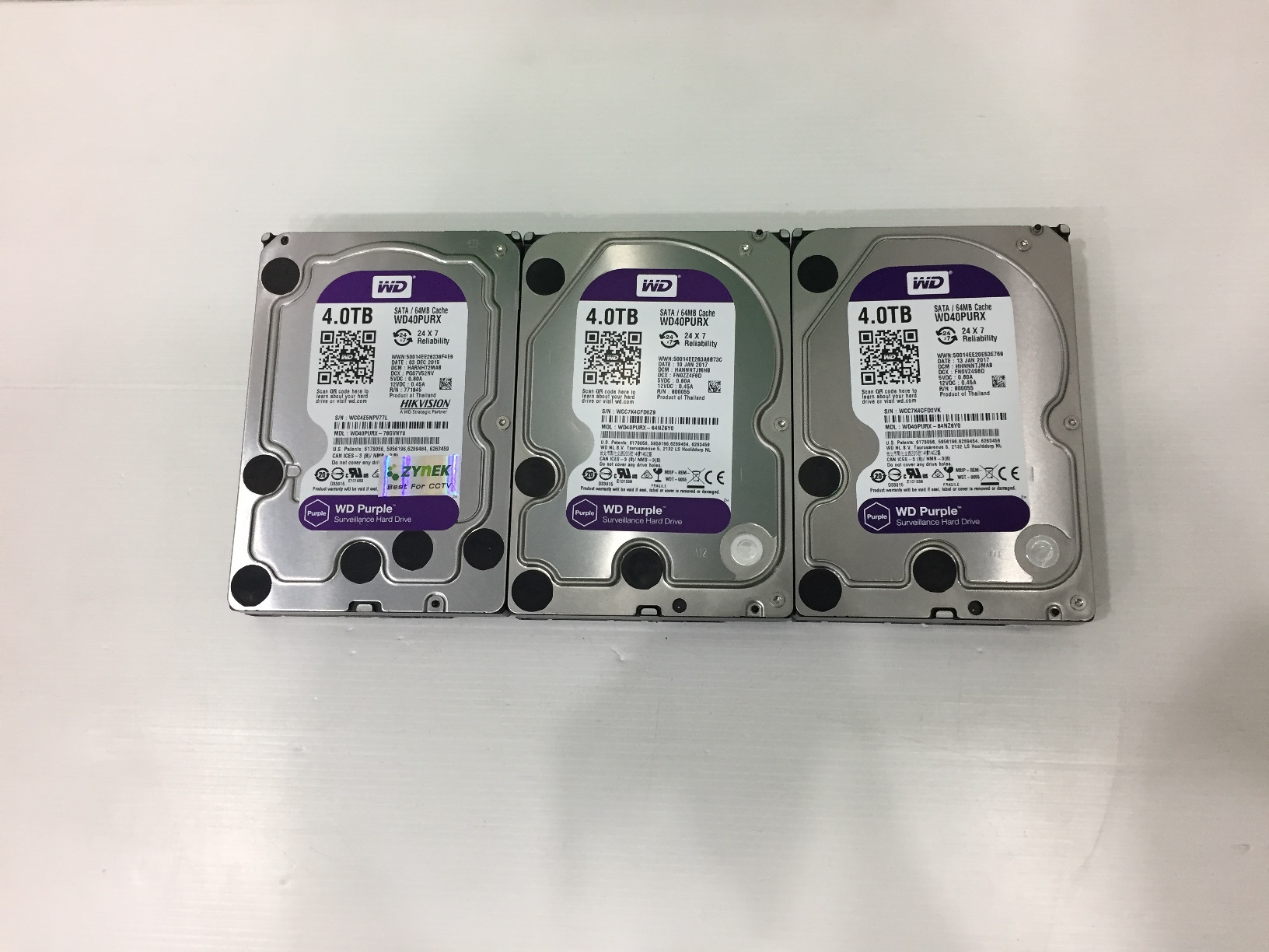 4TB. WD Purple WD40PURX