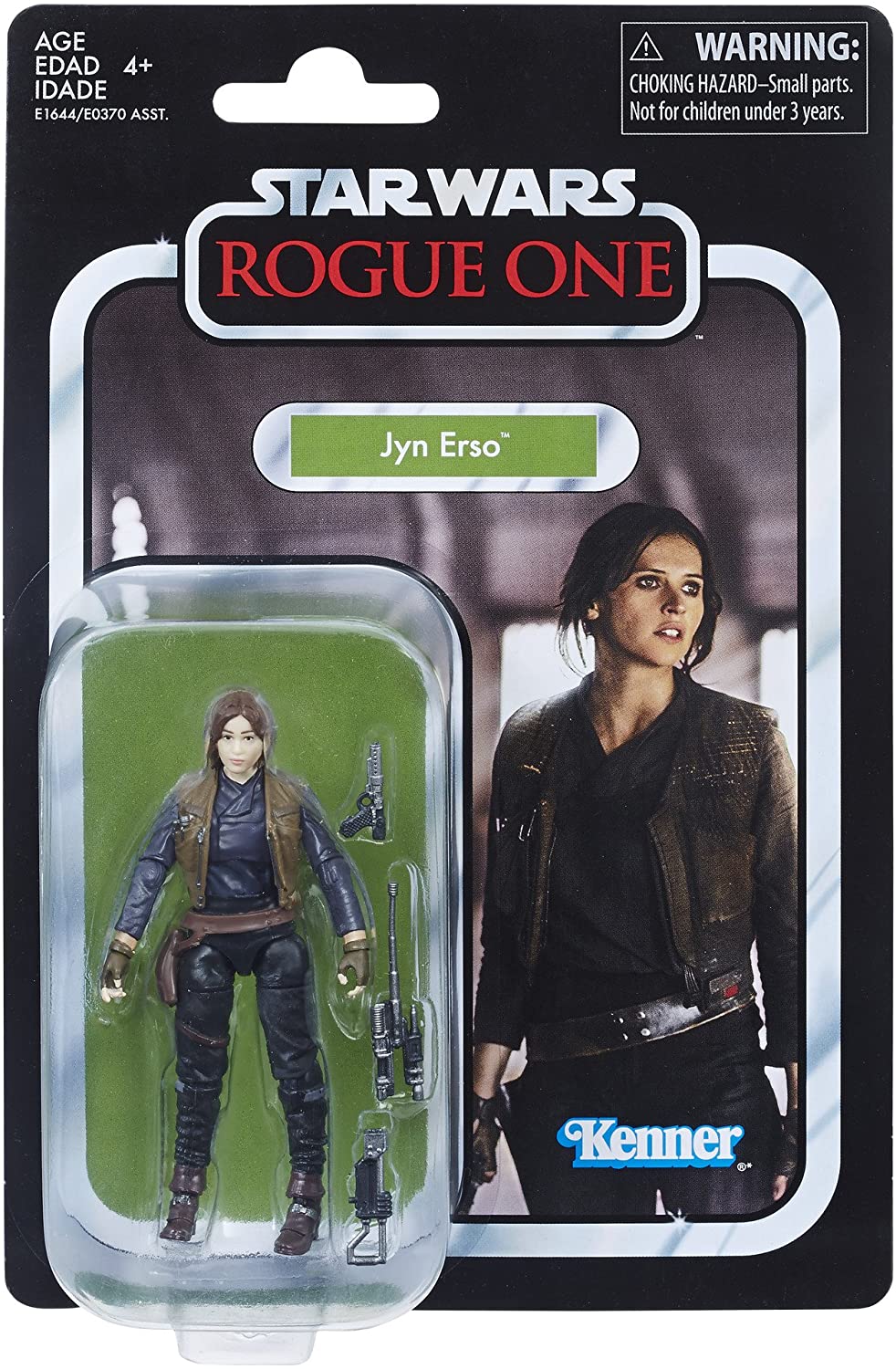Hasbro Kenner The Vintage Collection Star Wars Jyn Erso 3.75-inch-scale Action Figure ฮาสโบร สตาร์ วอร์ส หุ่นโมเดลฟิกเกอร์ จิน เออร์โซ ขนาด 3.75 นิ้ว ลิขสิทธิ์แท้