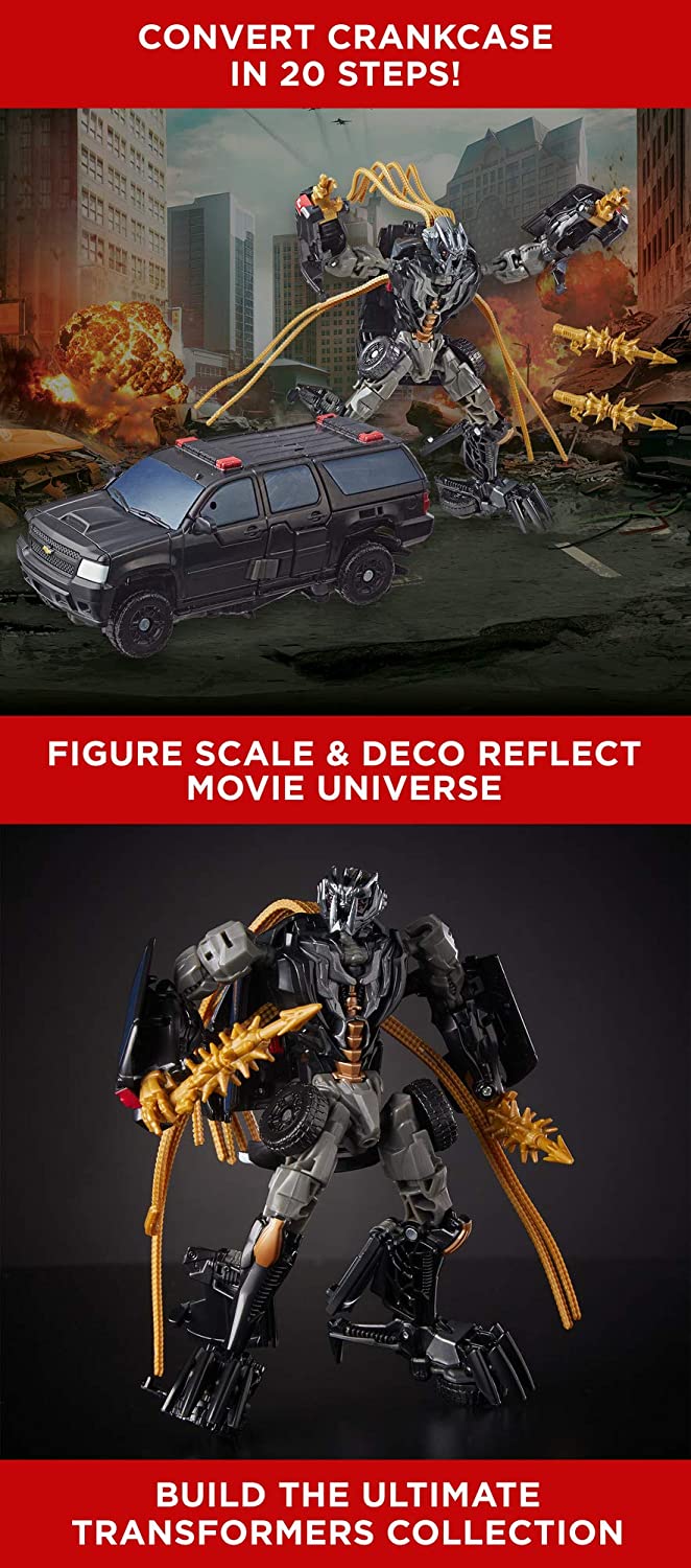 Hasbro Transformers Studio Series 30 Deluxe Class Crankcase 4.5 Inch Action Figure ฮาสโบร ทรานสฟอเมอร์ส สตูดิโอ ซีรีย์ส 30 ดีลักซ์ คลาส หุ่นยนต์แครงค์เคส 4.5 นิ้ว ลิขสิทธิ์แท้