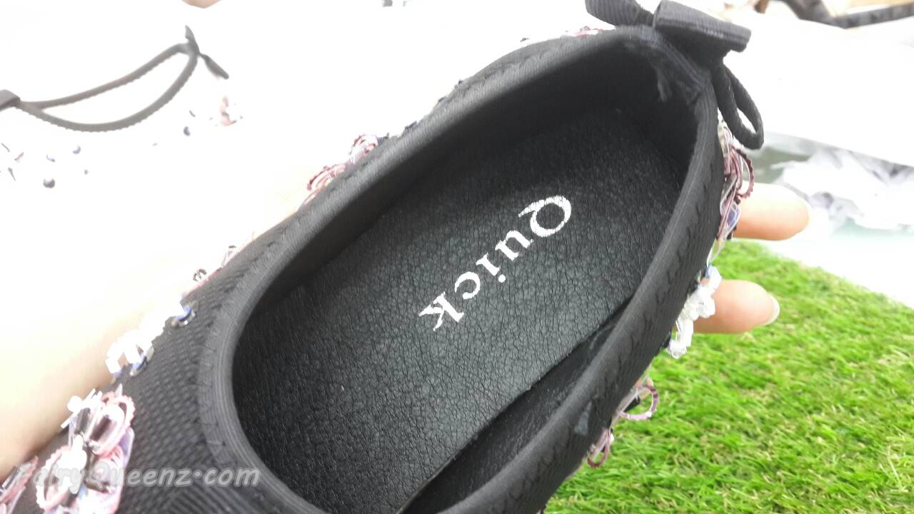 พร้อมส่ง : รองเท้า Dior Fusion Sneakers สีดำดอกชมพู (งานAAA)