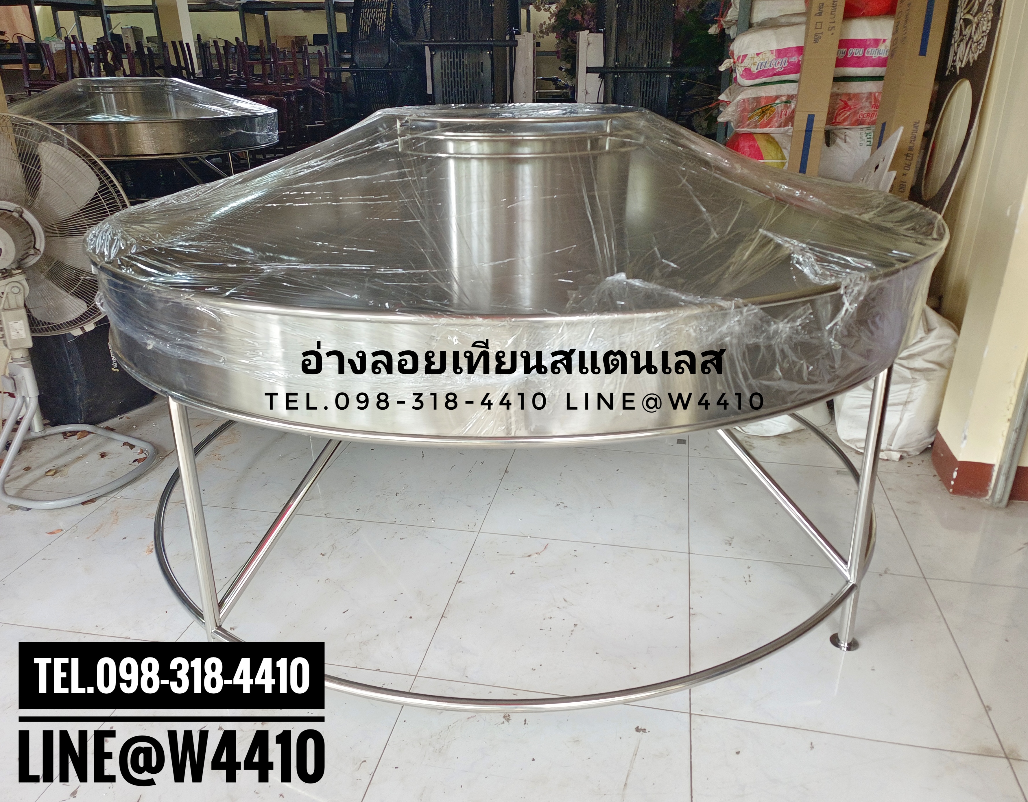 อ่างเทียนลอยน้ำสแตนเลส