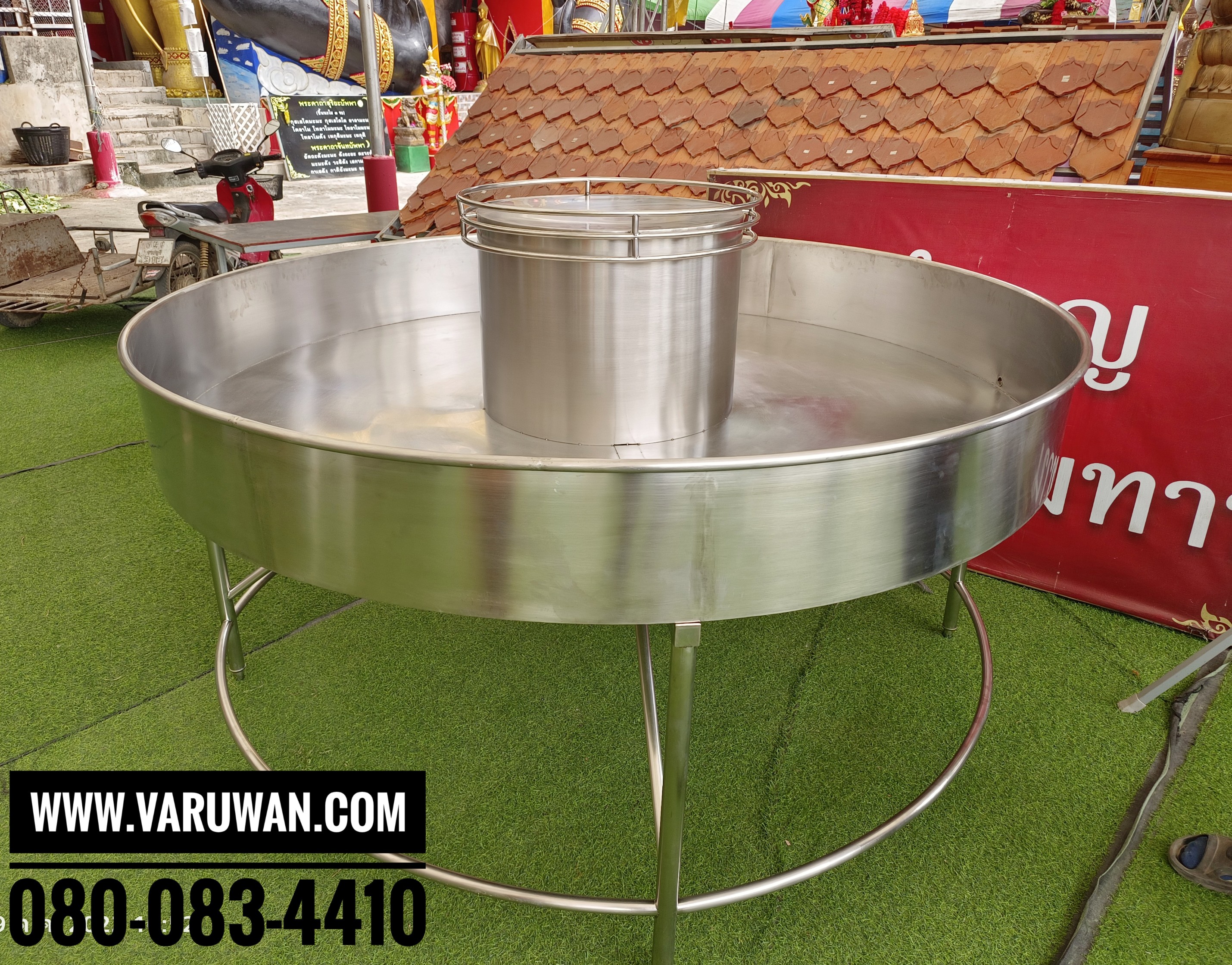 อ่างเทียนลอยน้ำสแตนเลส