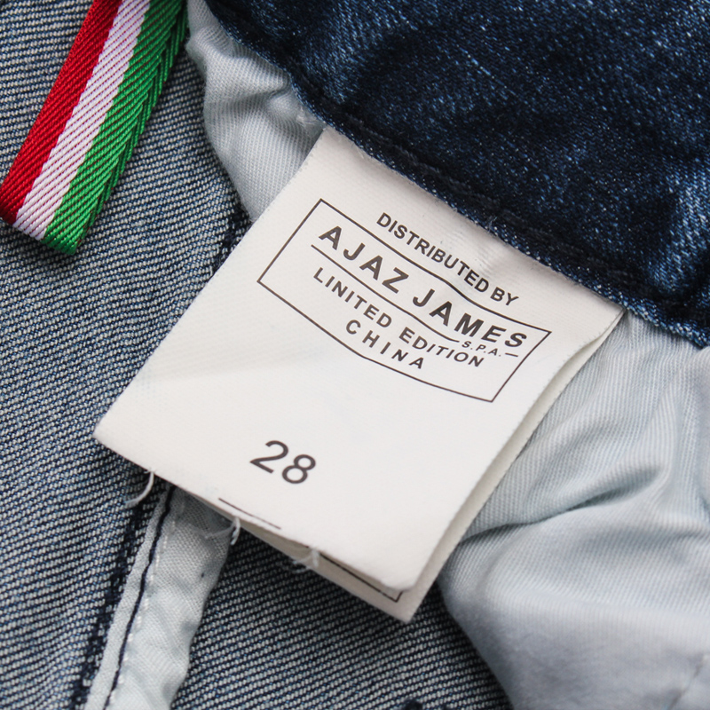 000990 ยีนส์ Ajaz James Style Armani Italy New Summer 2019 Jeans Denim Slim feet Size 28-38
