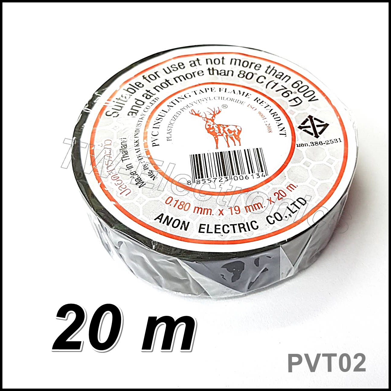 เทปพันสายไฟ (ม้วนใหญ่) / PVT02