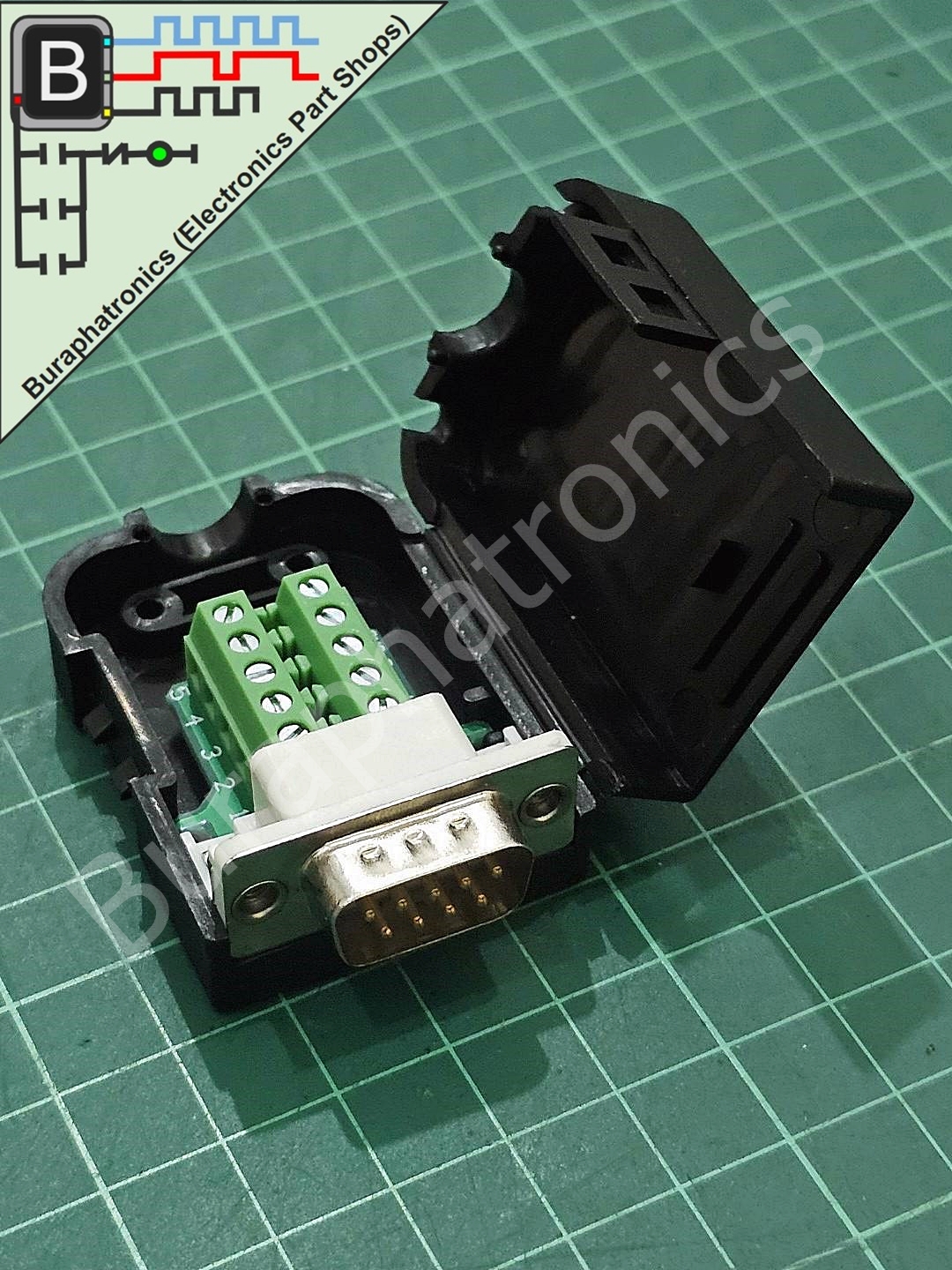 DB9 Male Connector MHHJDB9M01