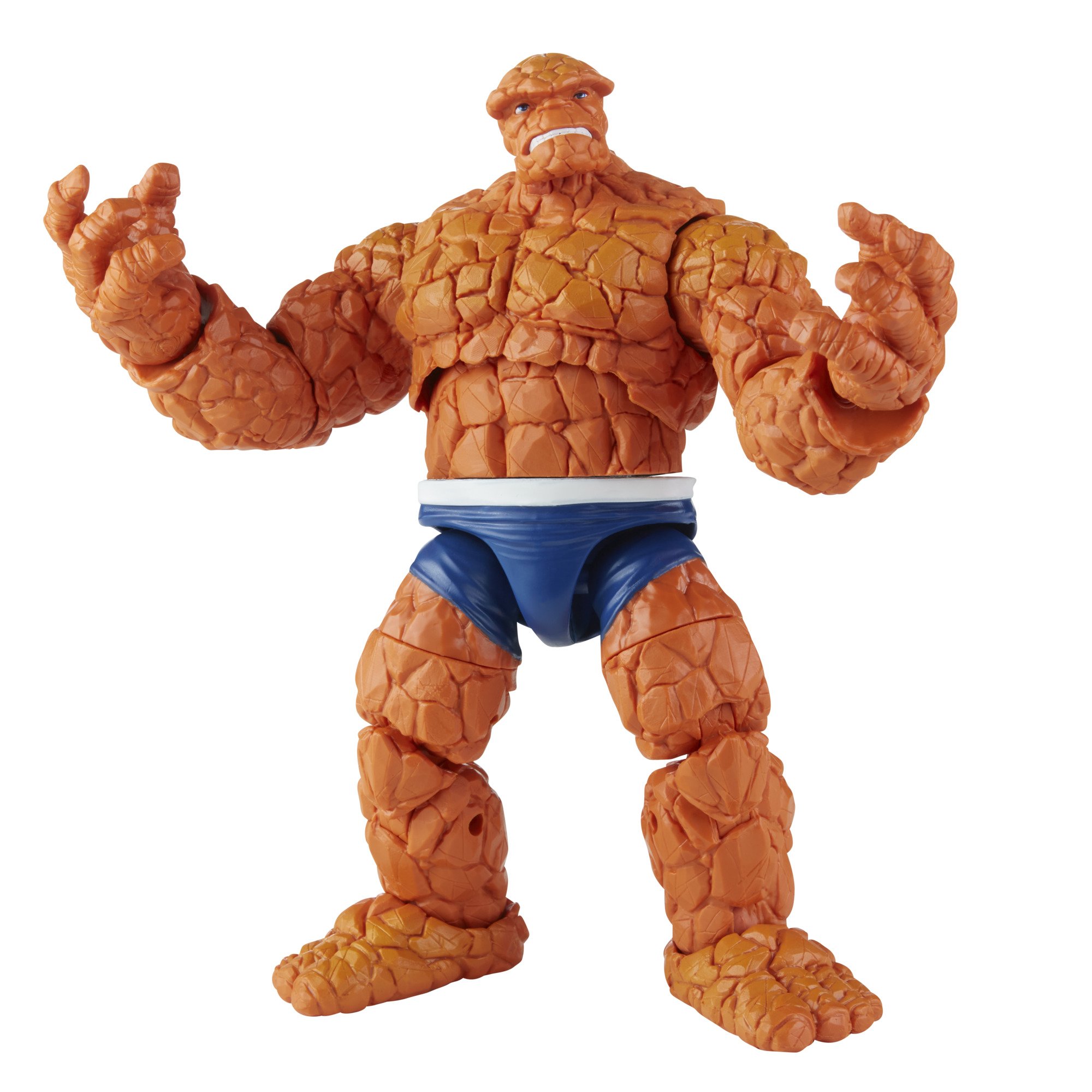 Hasbro Marvel Legends Series Retro Fantastic Four The Thing 6-Inch Action Figure ฮาสโบร มาร์เวล เลเจนด์ แฟนแทสติก โฟร์ หุ่นโมเดลฟิกเกอร์ เดอะ ธิง ขนาด 6 นิ้ว ลิขสิทธิ์แท้