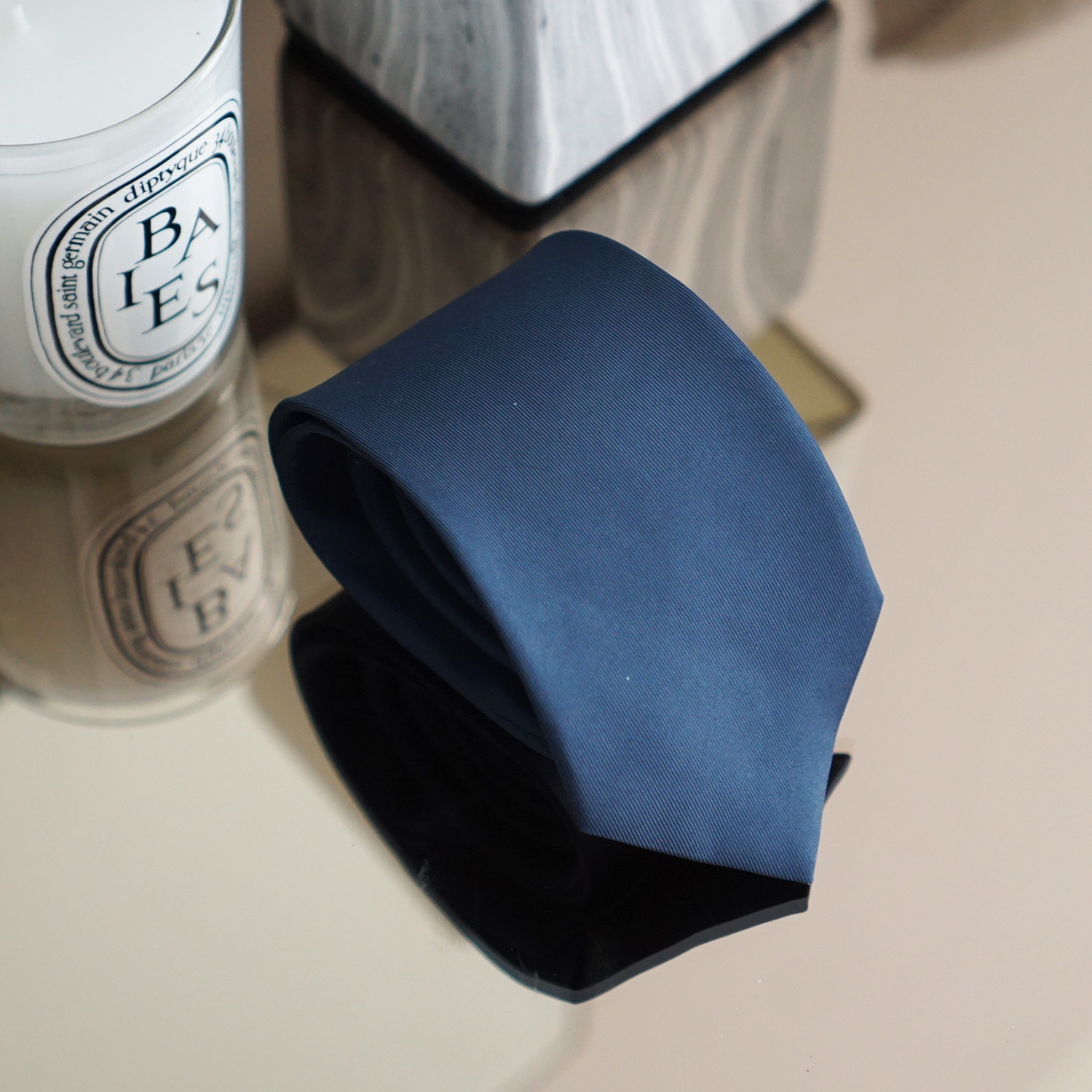 เนคไท พร้อมส่ง ขนาด 3 นิ้ว Minimal - Dark Navy