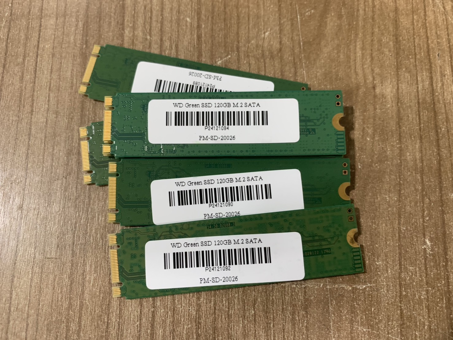 เอสเอสดี WD Green SSD 120GB M.2 SATA มี 30 ตัว