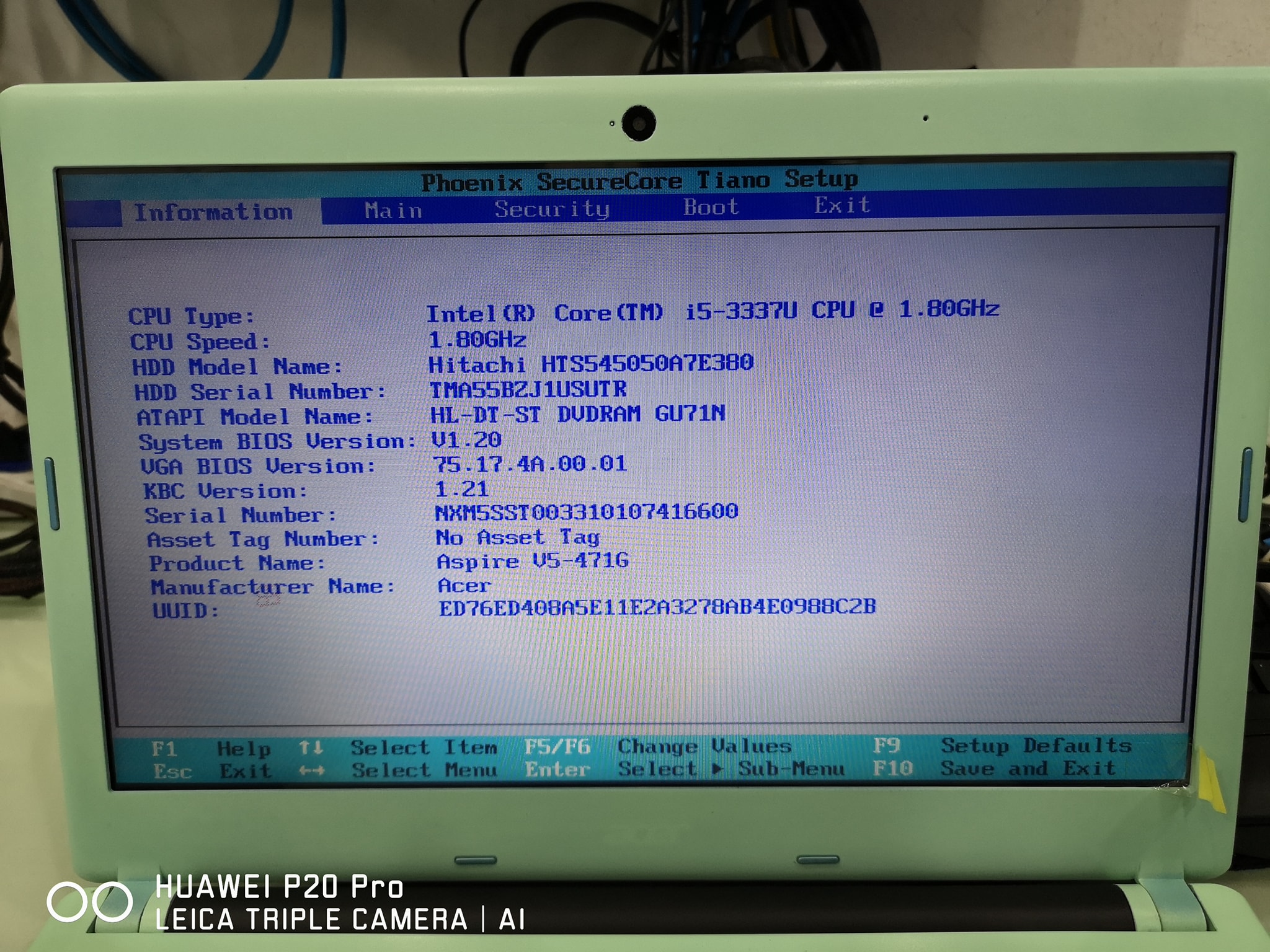 Acer Aspire V5-471G-53334G50Mass