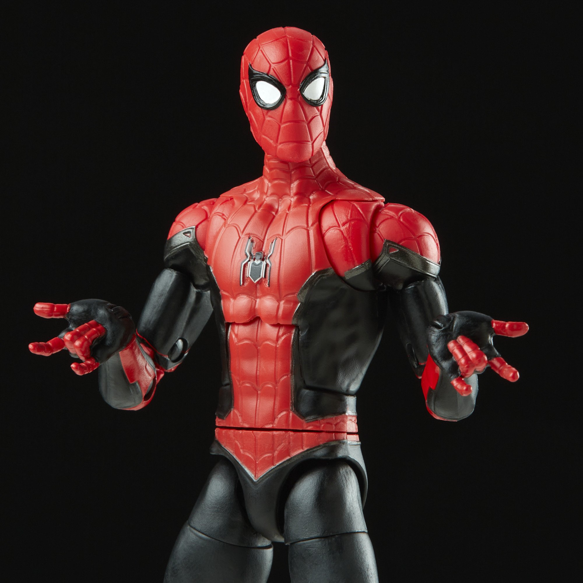 Hasbro Marvel Legends Series Upgraded suit Spider-Man (No Way Home) 6-inch Figure (Walmart Exclusive) ฮาสโบร มาร์เวล เลเจนด์ ซีรี่ย์ส หุ่นโมเดลฟิกเกอร์ อัพเกรด สูท สไปเดอร์-แมน (โน เวย์ โฮม) ขนาด 6 นิ้ว ลิขสิทธิ์แท้