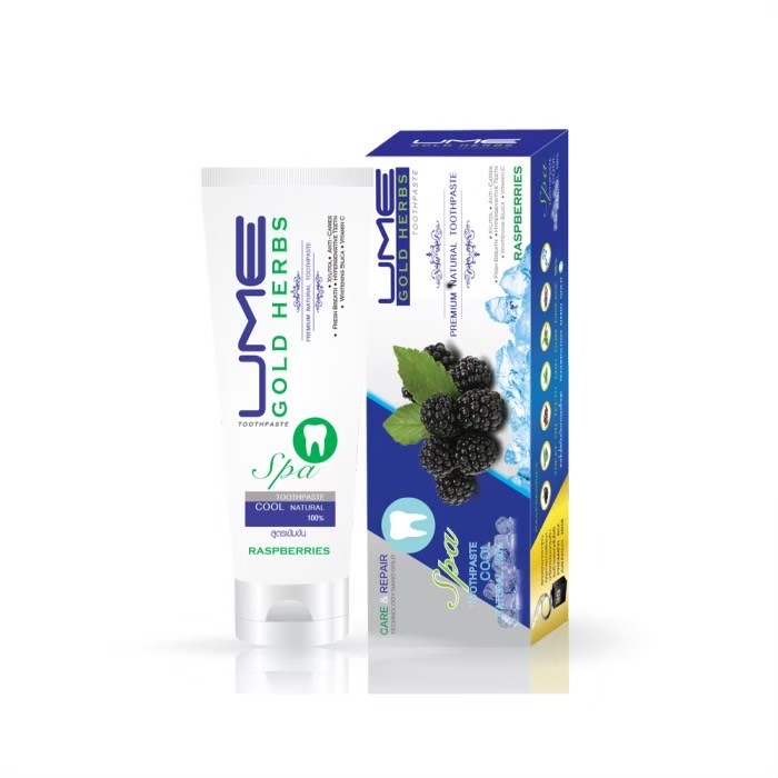 ยาสีฟันยูมี UME GOLD HERBS Toothpaste 2 หลอด