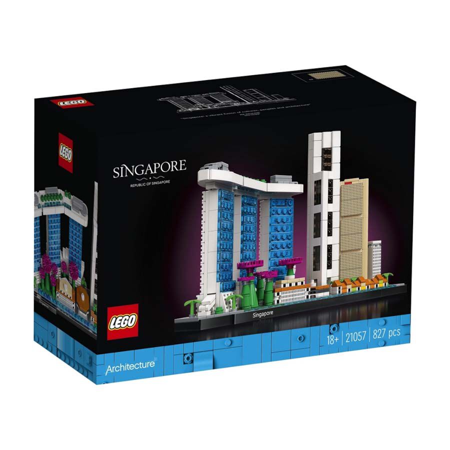LEGO Architecture Singapore เลโก้ ตัวต่อเสริมทักษะ อาคิเทคเจอร์ สิงคโปร์ รุ่น 21057