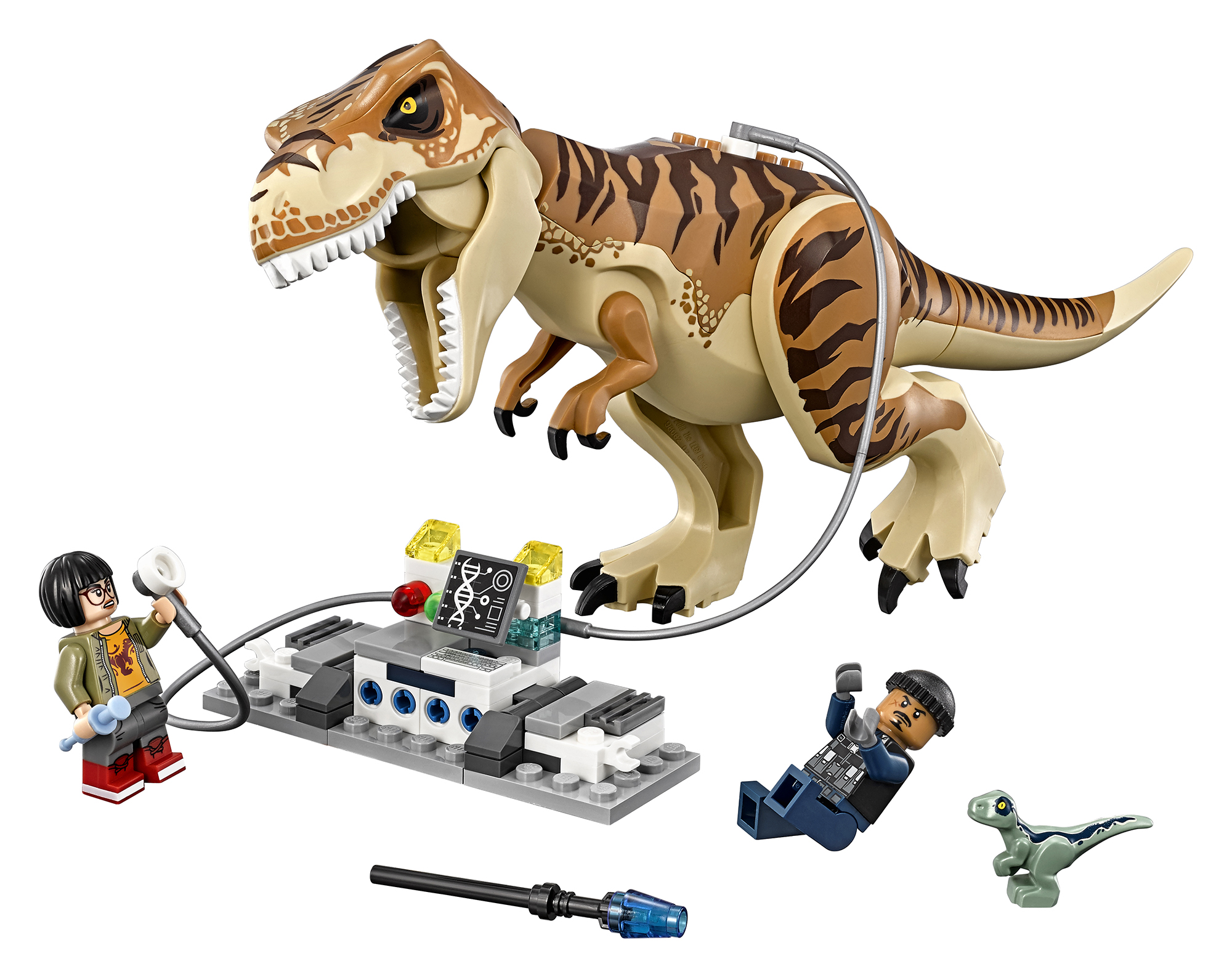 ตัวต่อเสริมทักษะ LEGO Jurassic World : T. Rex Transport รุ่น 75933