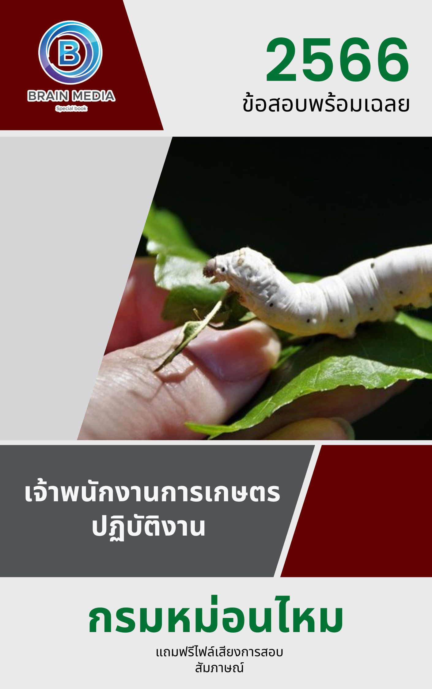 แนวข้อสอบ เจ้าพนักงานการเกษตรปฏิบัติงาน กรมหม่อนไหม
