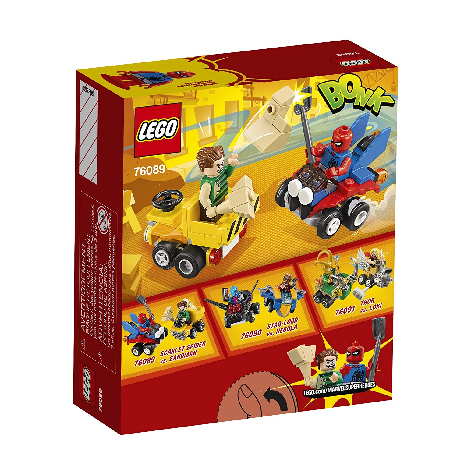 LEGO Marvel Mighty Micros : Scarlet Spider vs. Sandman รุ่น 76089