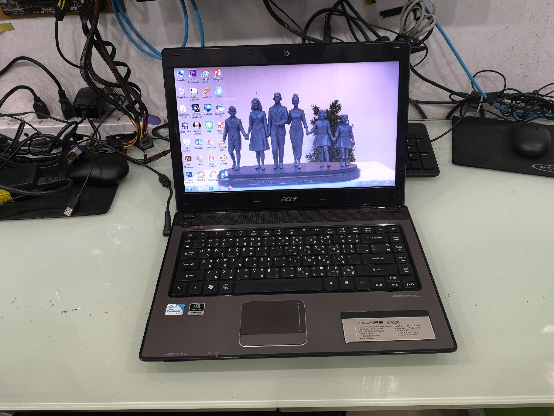 ACER Aspre 4741ZG มีตำหนิ