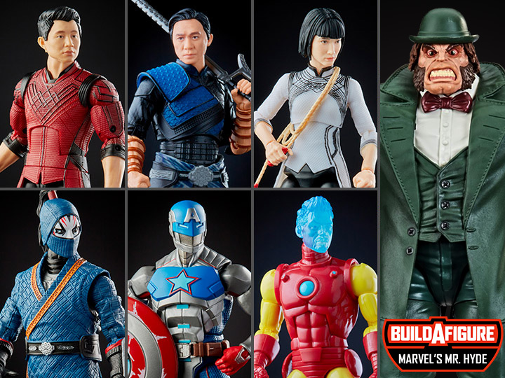 Hasbro Marvel Legends Series Shang-Chi And Legend Of Ten Rings Set of 6 (Mr. Hyde BAF) 6-inch Figure ฮาสโบร มาร์เวล เลเจนด์ ซีรี่ย์ส ชาง‑ชี ครบเซ็ต6ตัว พร้อมBAF ลิขสิทธิ์แท้