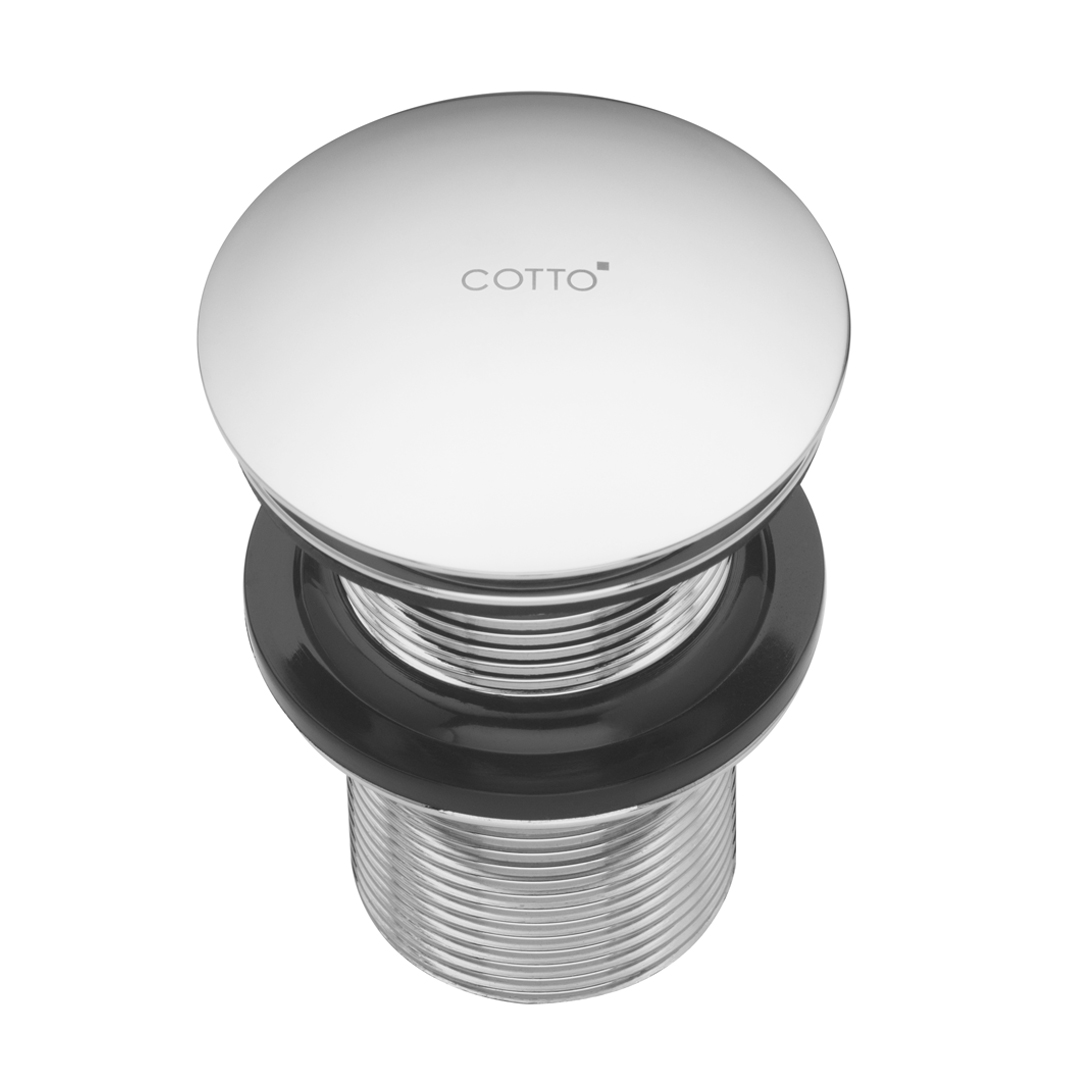 COTTO CT665N(HM) สะดืออ่างล้างหน้าแบบกด
