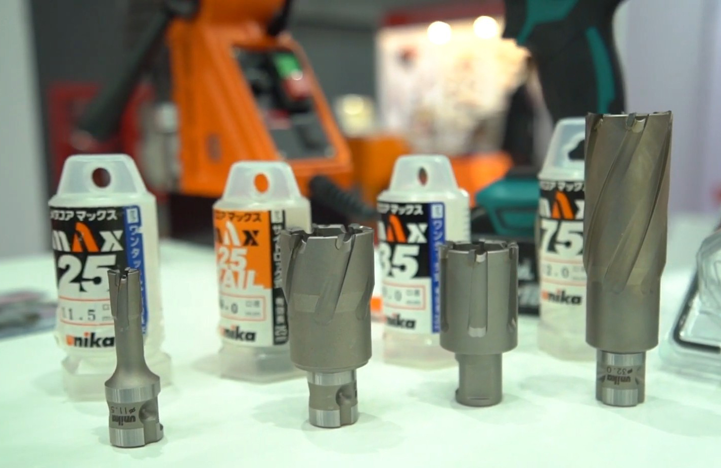 UNIKA รุ่น MAX-35-N เจาะลึก 35.0 mm / JETBROACH / Annular Cutters / ดอกเจทบรอช / ดอกคัตเตอร์เจาะเหล็ก