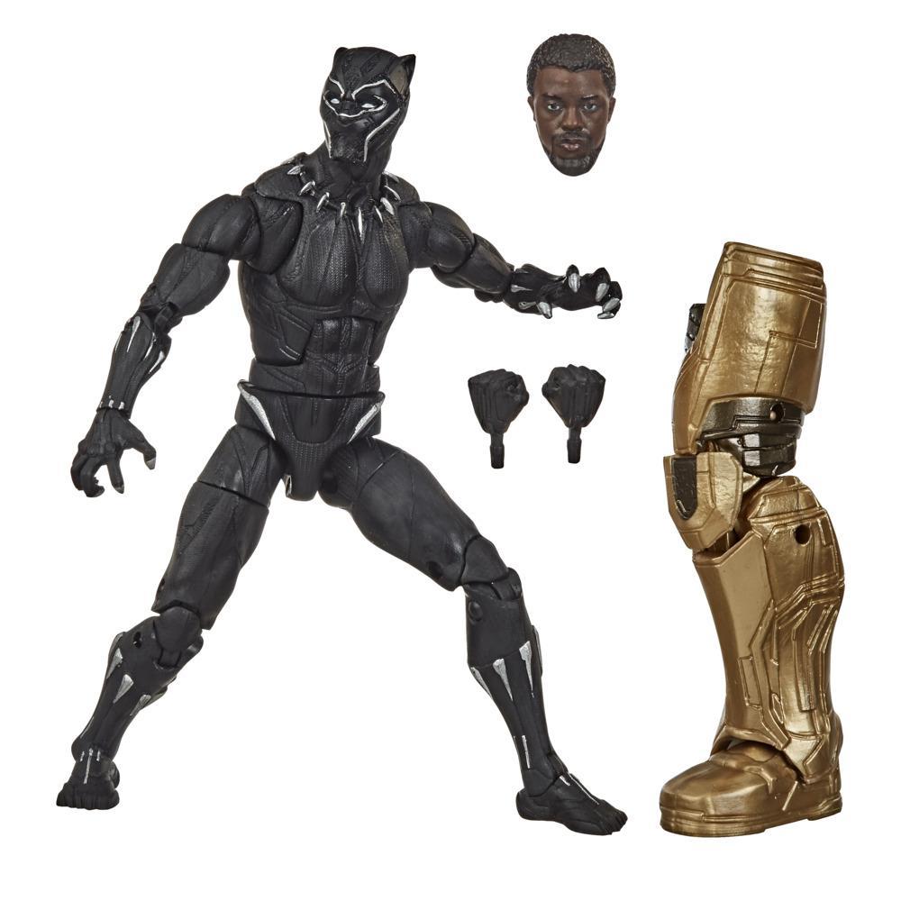 Hasbro Marvel Legends Series Avengers : Endgame Best of Wave 2020 Black Panther 6-inch Figure ฮาสโบร มาร์เวล เลเจนด์ ซีรี่ย์ส อเวนเจอร์ส หุ่นโมเดลฟิกเกอร์ แบล็ค แพนเตอร์ ขนาด 6 นิ้ว (No BAF) ลิขสิทธิ์แท้