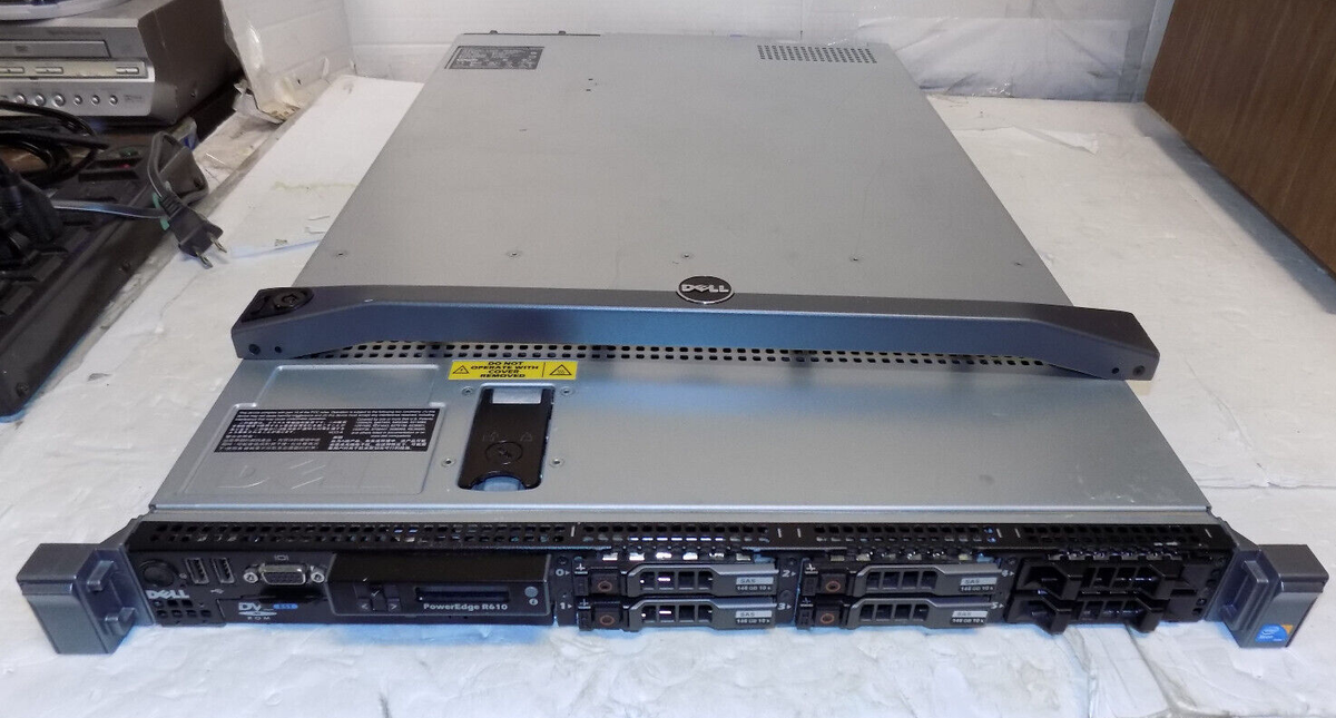 Server Dell R610 x5660 x2 Ram 64 GB Tray x2 power x2