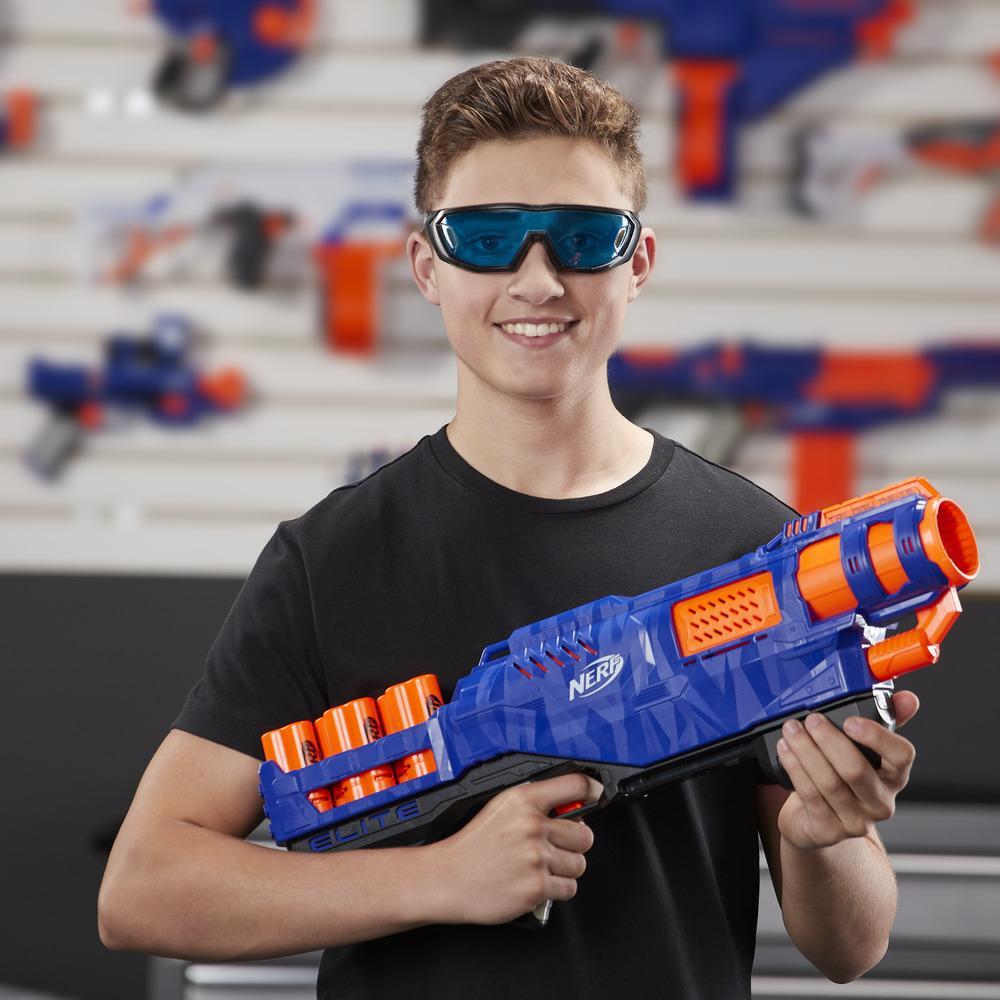 Hasbro Nerf N-Strike Elite Trilogy DS-15 Toy Blaster with 15 Nerf Elite Darts ฮาสโบร ลิขสิทธิ์แท้