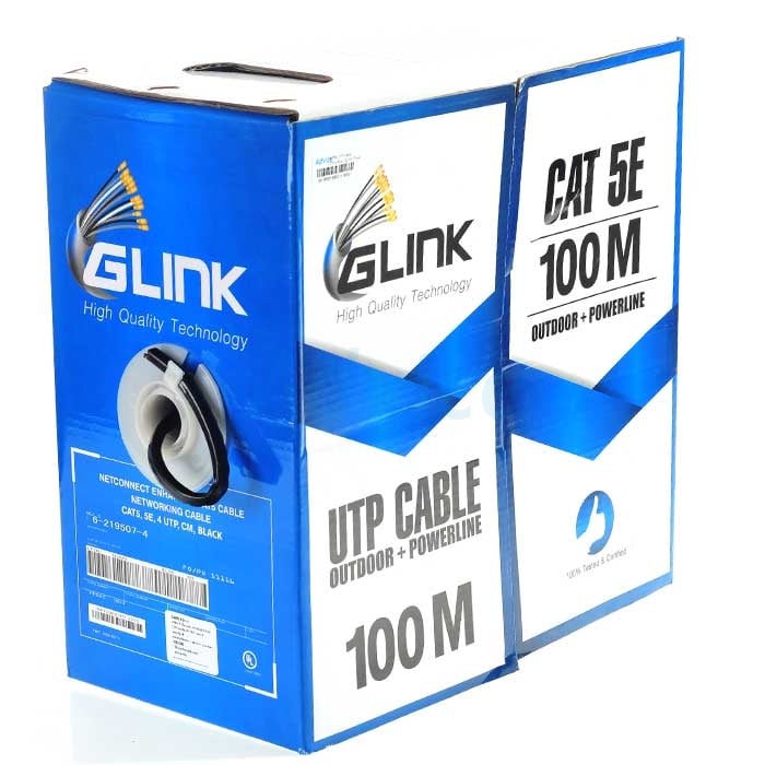 ขายถูก Glink GL5003N Cat 5E+Powerline 100M สำหรับใช้ภายนอกอาคาร