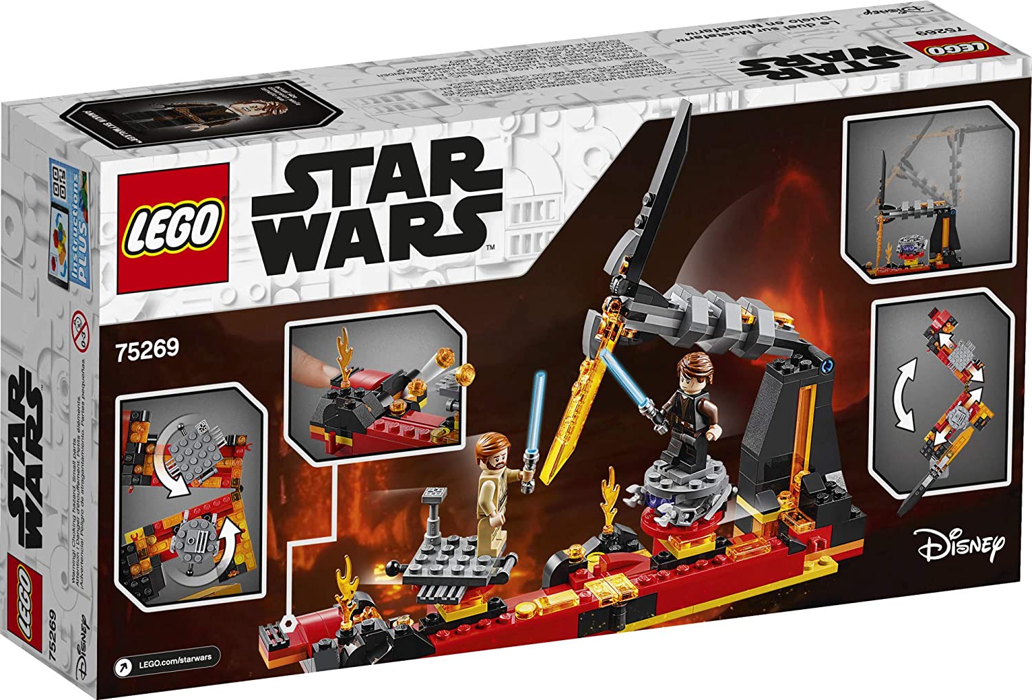 LEGO ตัวต่อเสริมทักษะ เลโก้ สตาร์ วอร์ ดูเอล ออน มุสตาฟา Star Wars : Revenge of The Sith Duel on Mustafar รุ่น 75269