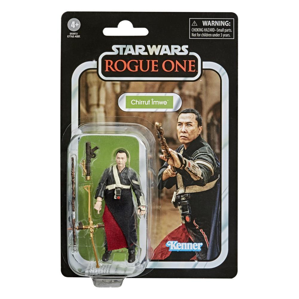 Hasbro Kenner The Vintage Collection Star Wars Chirrut Îmwe 3.75-inch-scale Action Figure ฮาสโบร สตาร์ วอร์ส หุ่นโมเดลฟิกเกอร์ ชิรุต อิมเว ขนาด 3.75 นิ้ว ลิขสิทธิ์แท้