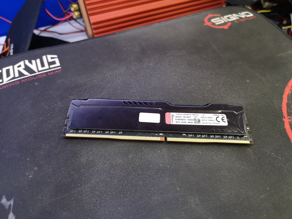 8 GB. DDR4/2133 KINGSTON HYPERX (HX421C14FB2/8) FURY BLACK