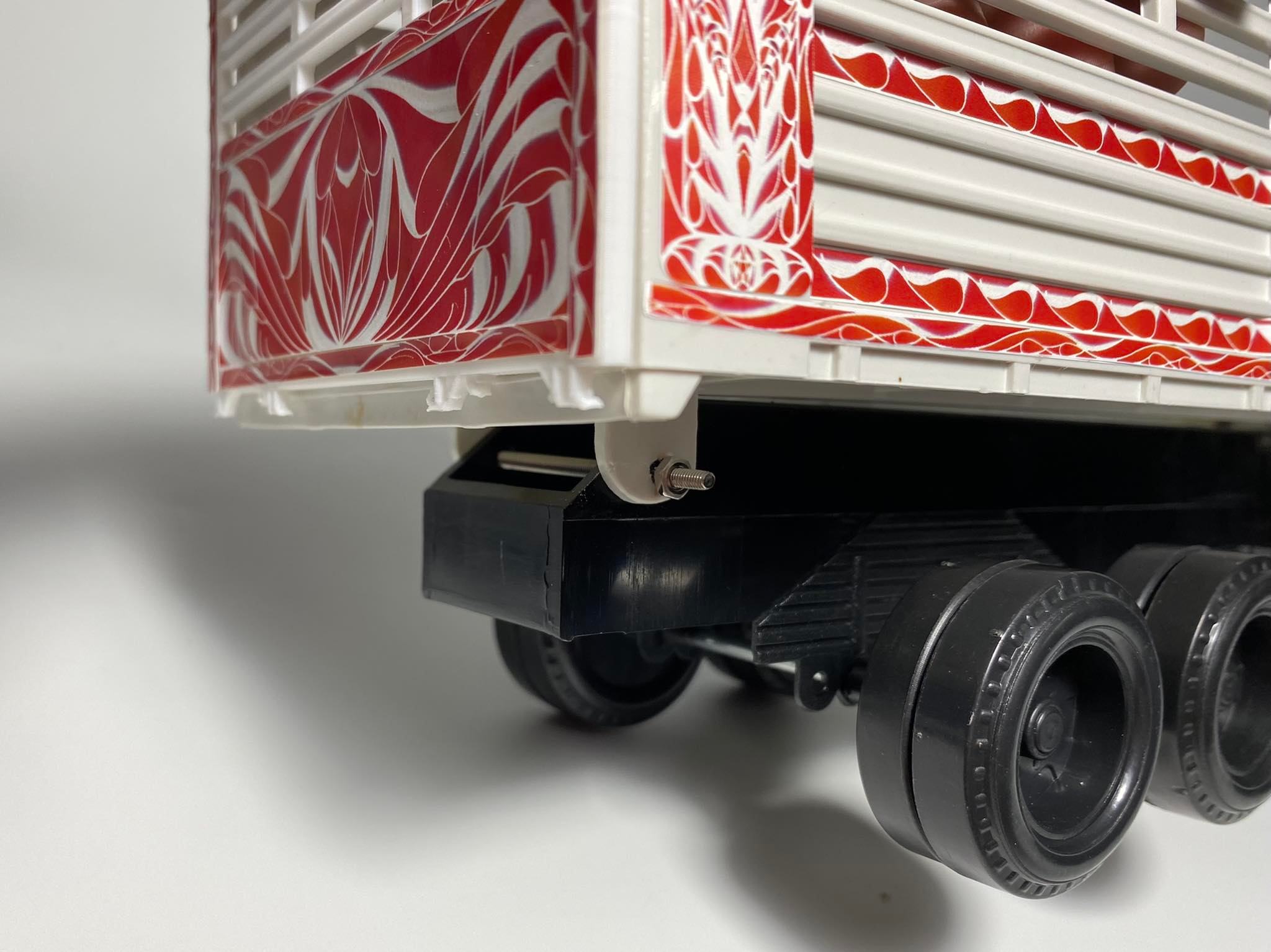 กระบะหม่ำโมเดล ทรงดั้มสามมิตร ราว 1/24 ไว้ทำรถดั้มรถของเล่น Thai truck Dump toy โมเดลรถบรรทุกไอ้หลง