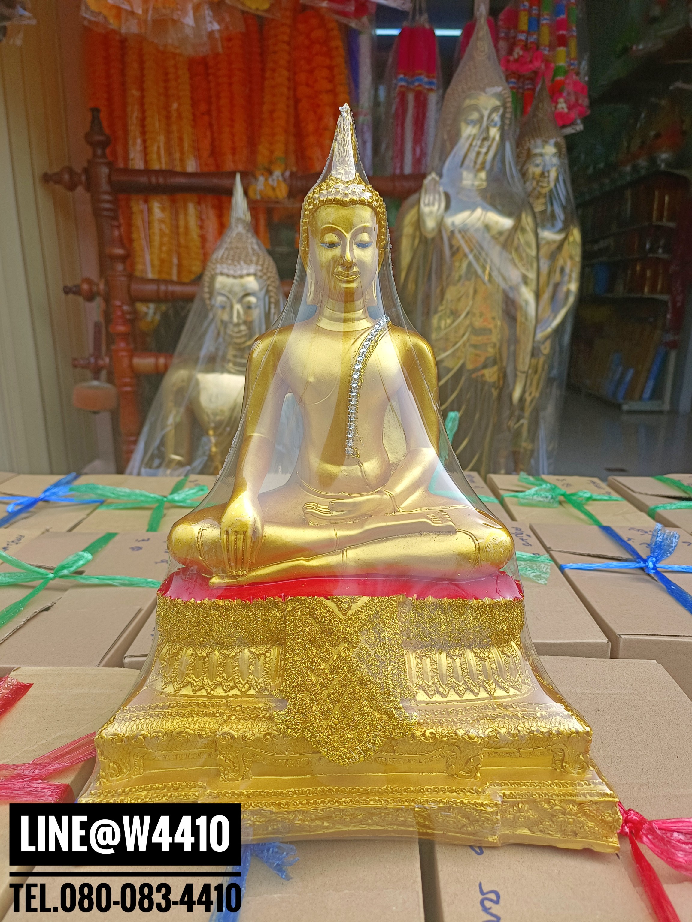 พระปางสะดุ้งมาร เรซิ่น