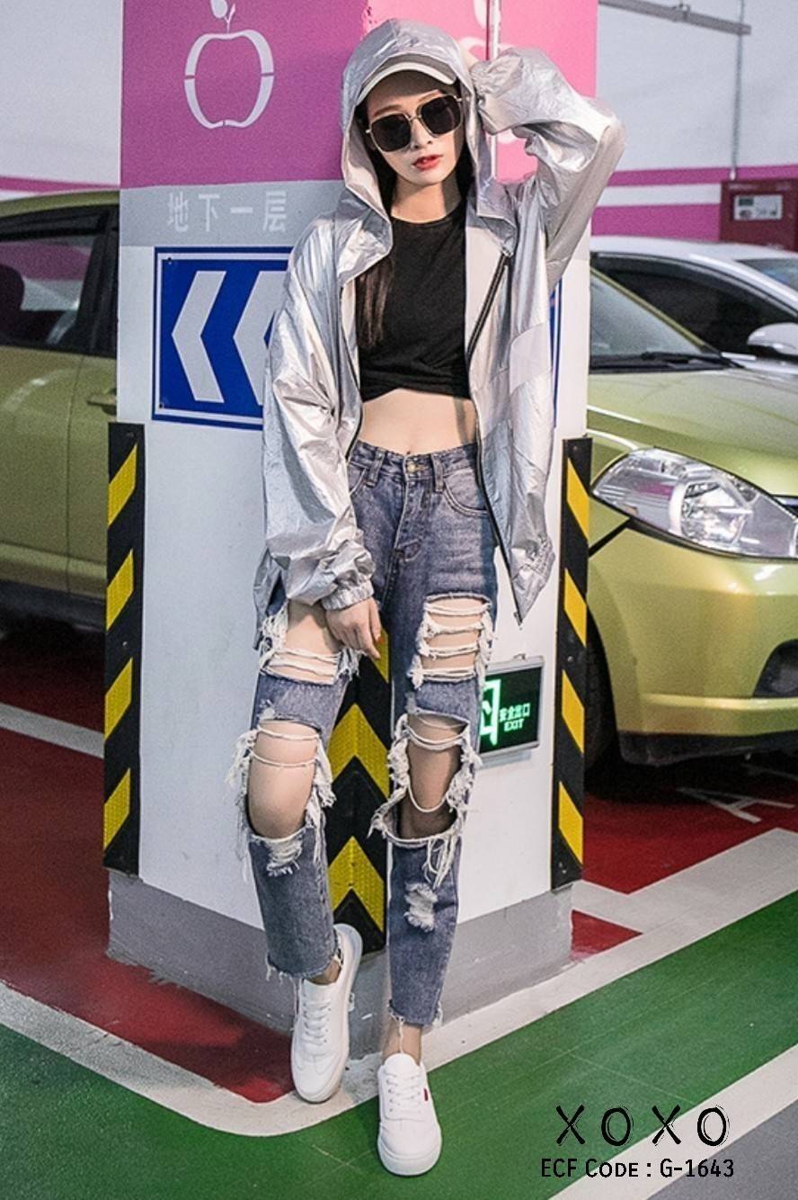 รองเท้าผ้าใบสไตล์ Sportขอบนิ่ม (สีแดง)