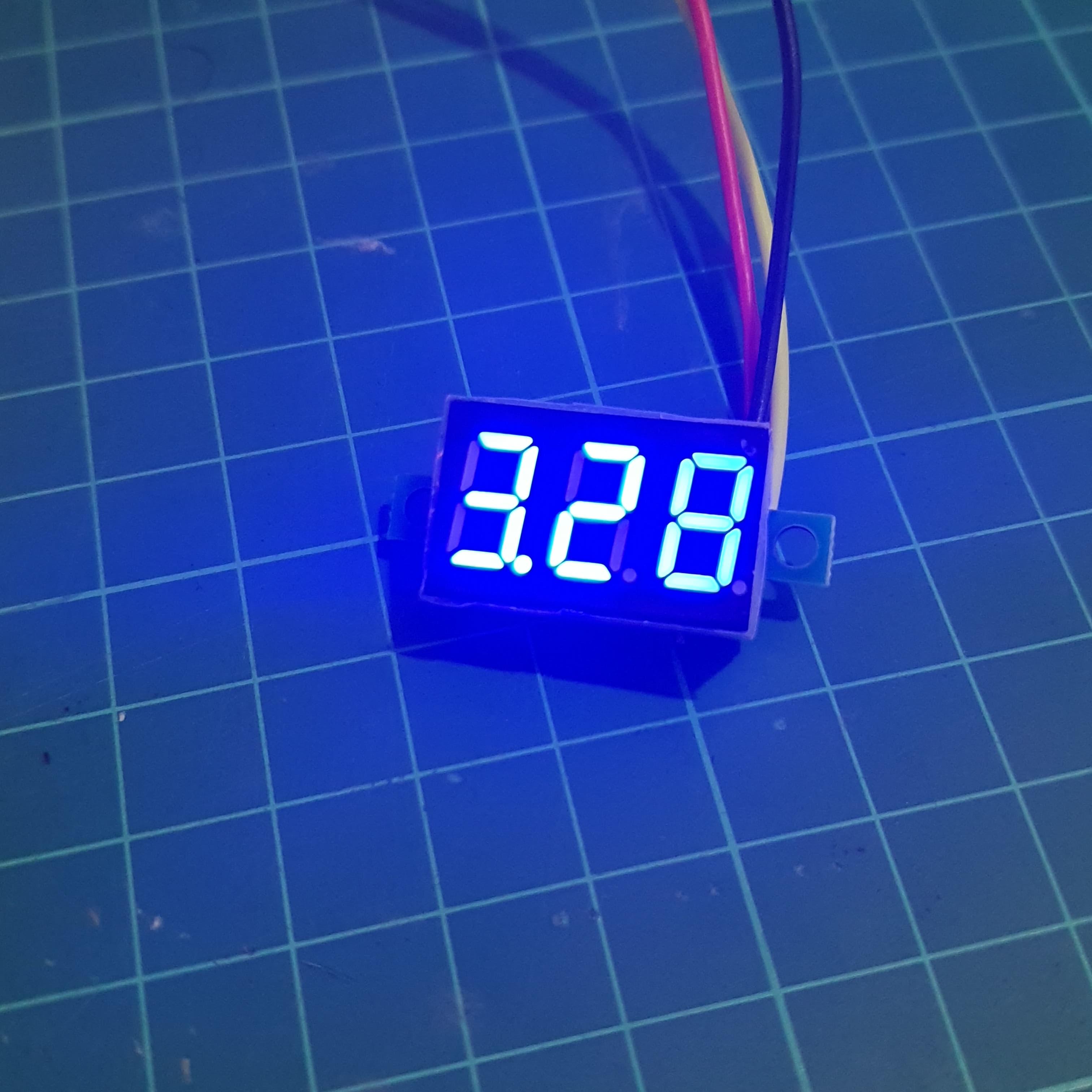 Voltmeter Digital Display 0.36'' DC 0-32V (BLUE)