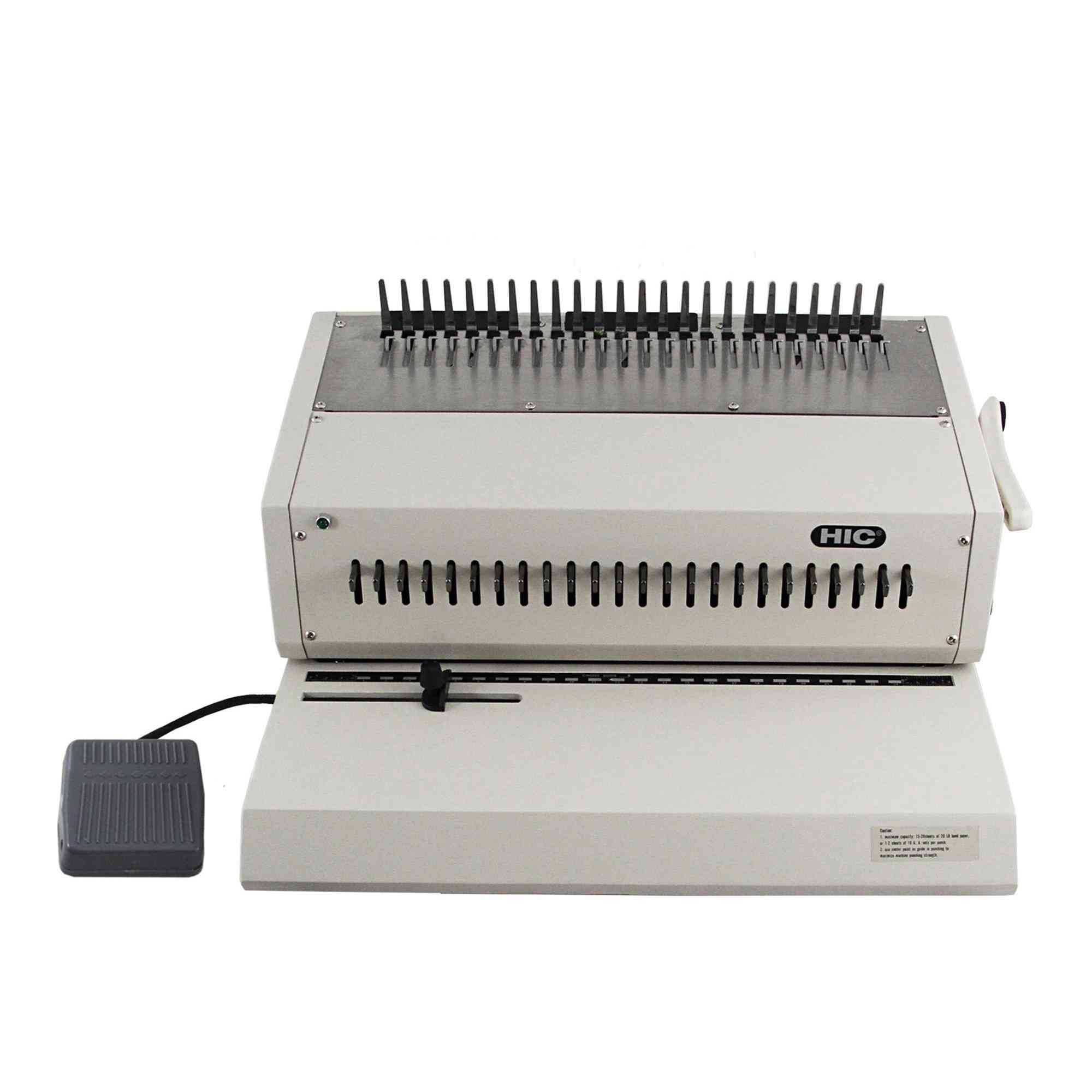 ขายถูกเ เครื่องเจาะและเข้าเล่มไฟฟ้า HIC รุ่น HEPB-240 ประกันศูนย์