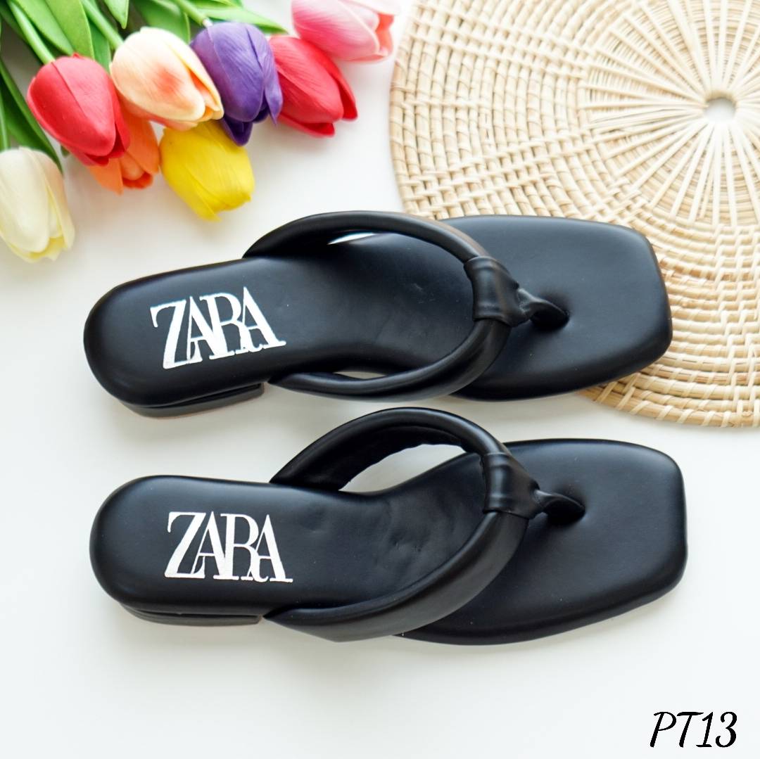 รองเท้าแตะคีบStyle Zara (สีดำ)