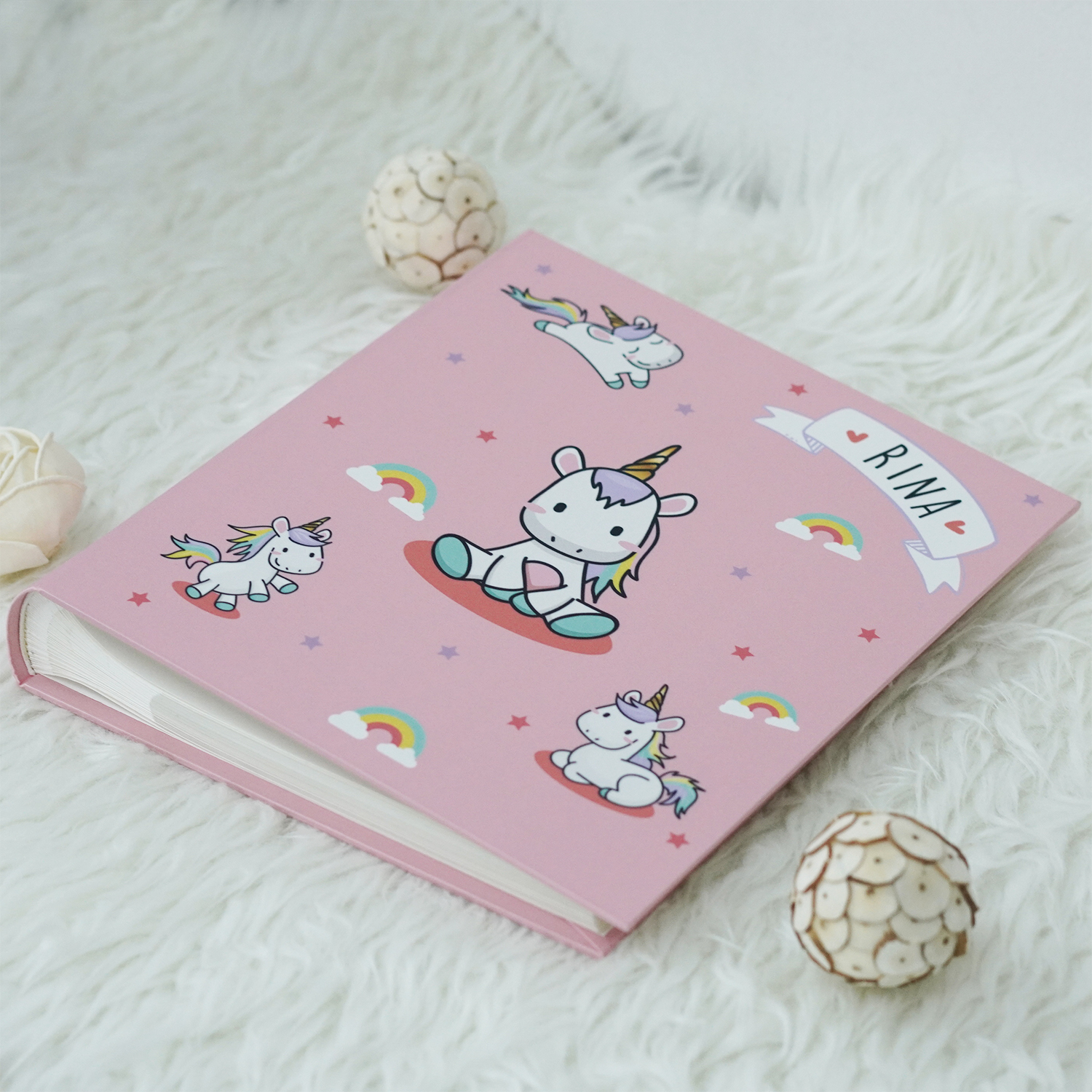 อัลบั้มสั่งทำใส่ชื่อ ลายยูนิคอร์น - Unicorn