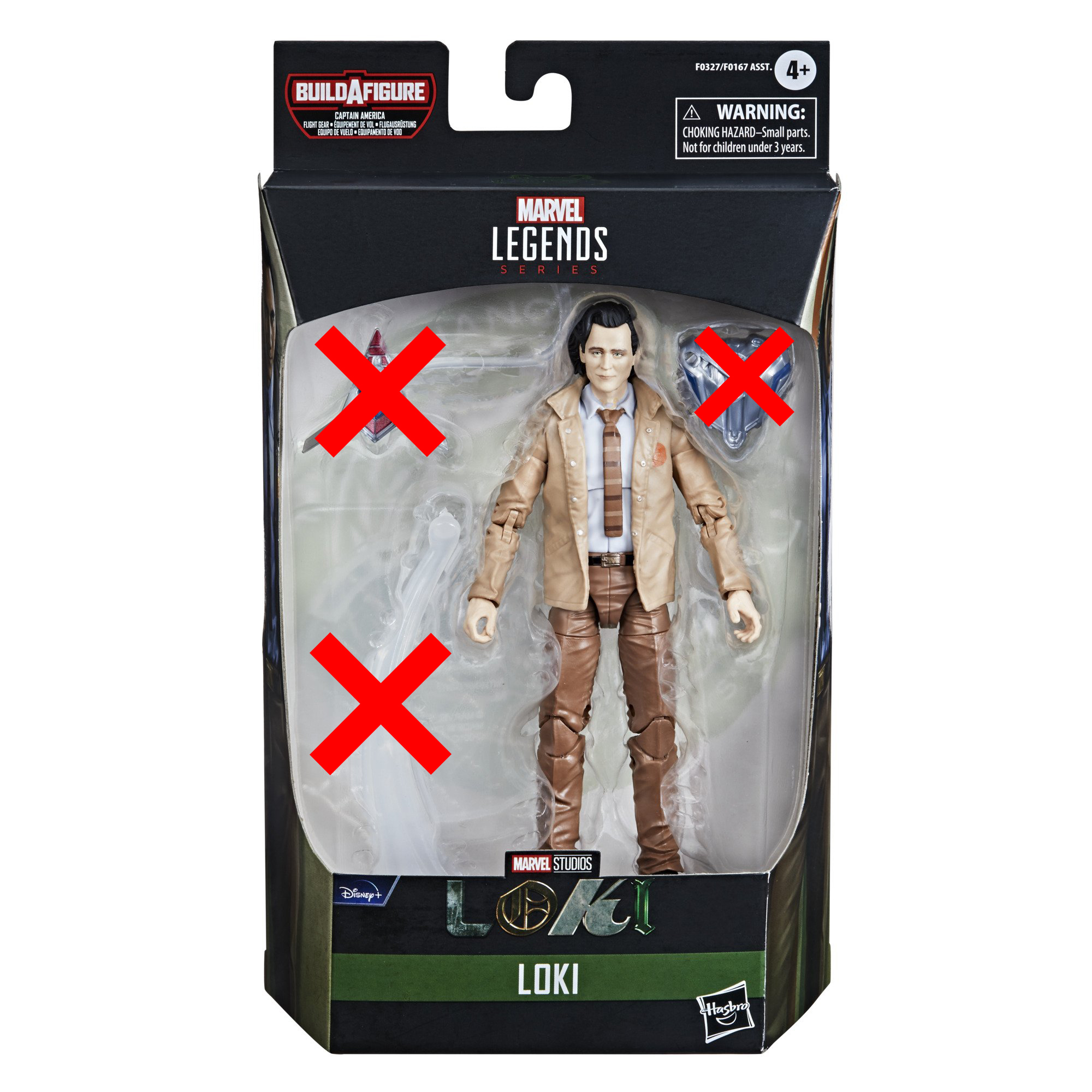 Hasbro Marvel Legends Series Loki 6-inch Figure ฮาสโบร มาร์เวล เลเจนด์ ซีรี่ย์ส หุ่นโมเดลฟิกเกอร์ โลกิ ขนาด 6 นิ้ว (No BAF) ลิขสิทธิ์แท้