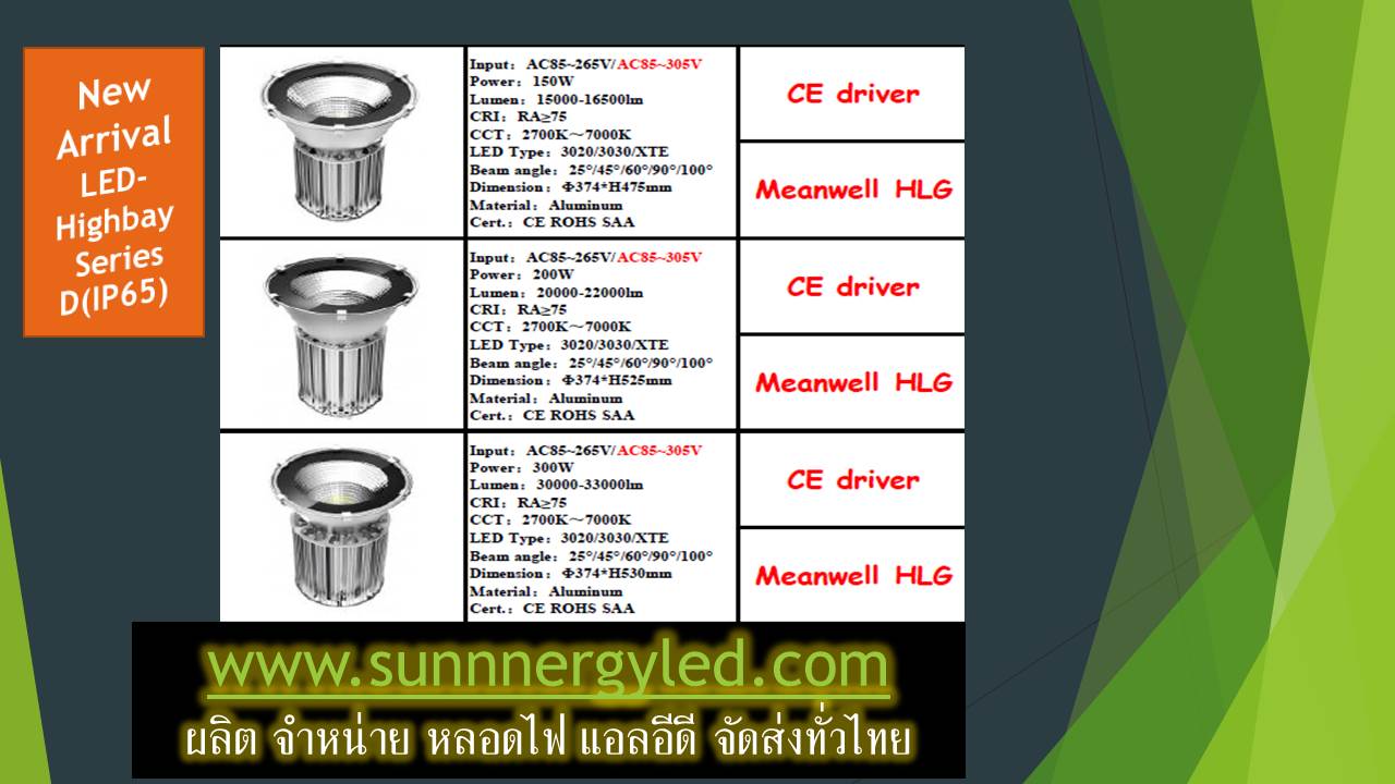 LED high bay light STC-QF-HBD300W