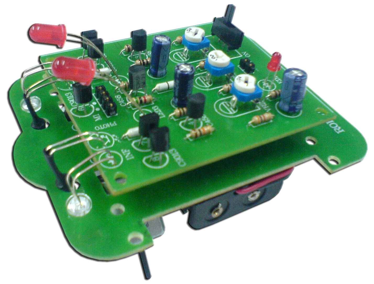 MICROBOT KIT MB120 หุ่นยนต์ TACON วิ่งตามเส้น